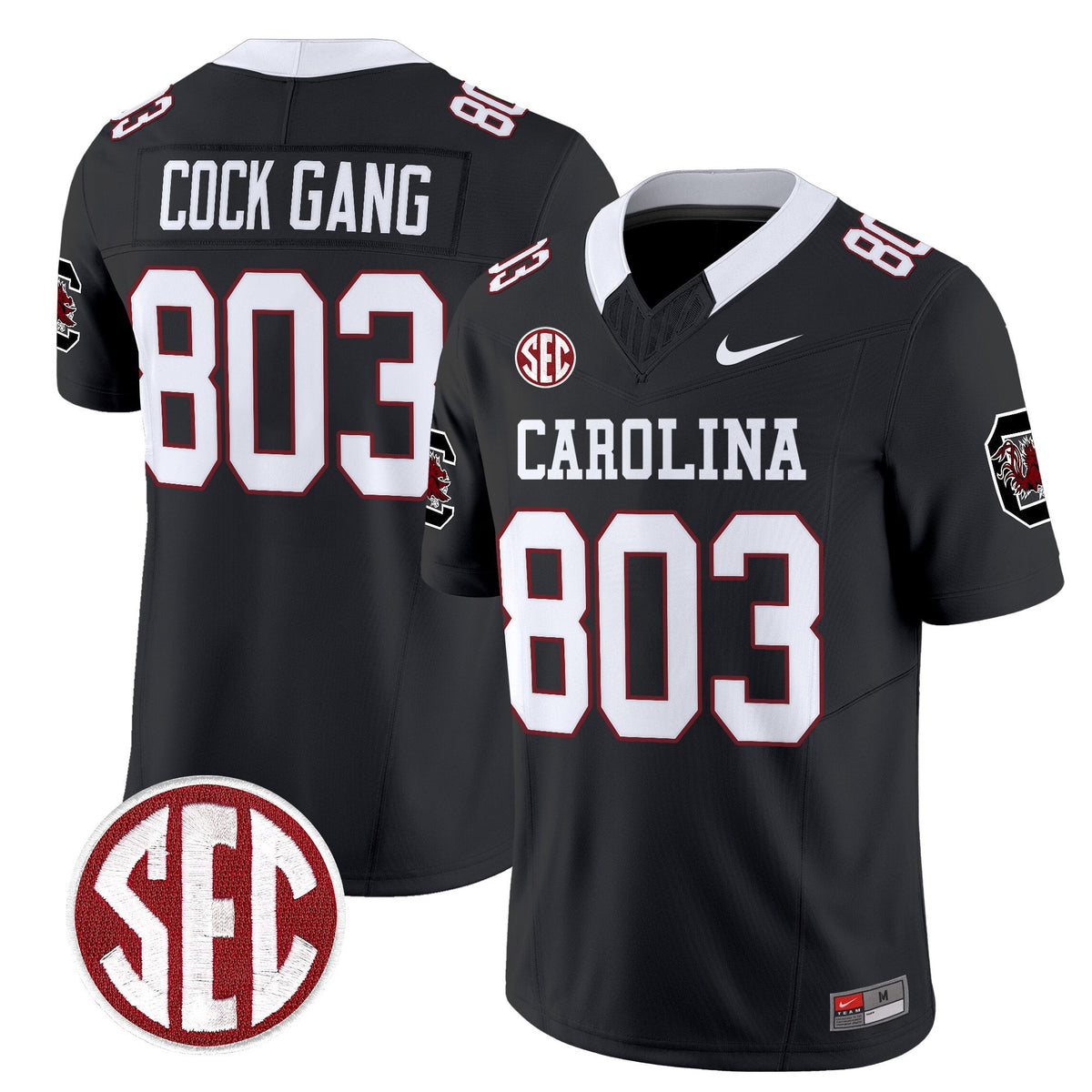 Men's South Carolina Gamecocks 1980 Throwback Vapor Limited Jersey – Rebrand 2026 – All Stitched - image 20