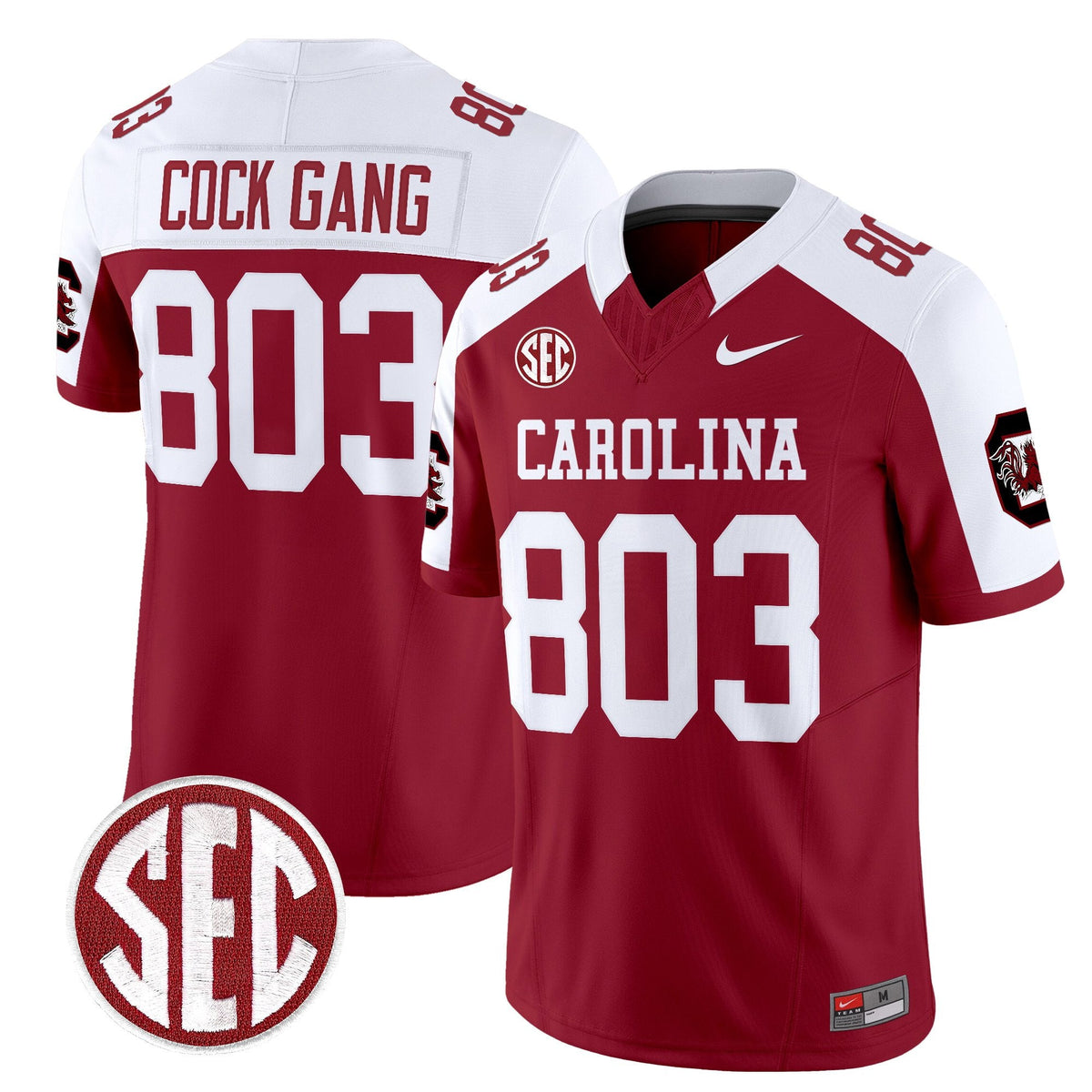 Men's South Carolina Gamecocks 1980 Throwback Vapor Limited Jersey – Rebrand 2026 – All Stitched - image 29