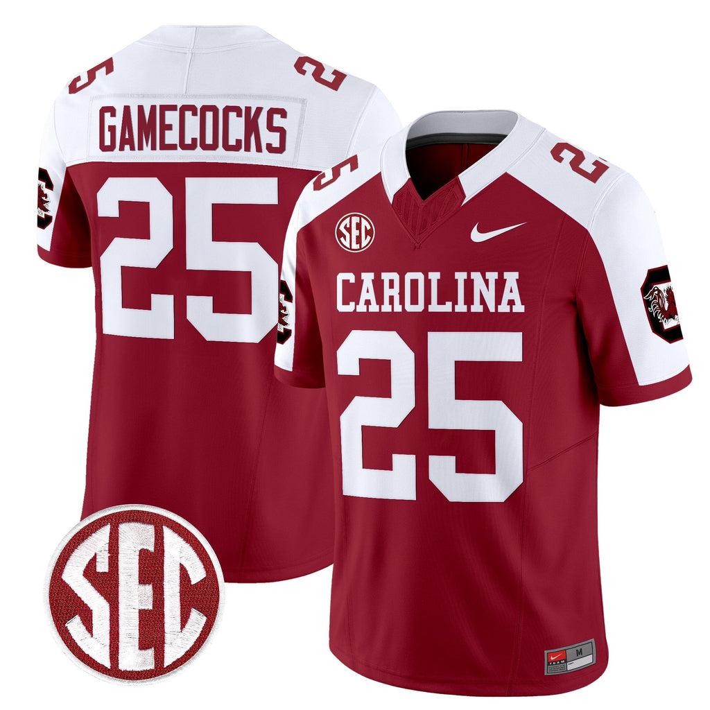 Men's South Carolina Gamecocks 1980 Throwback Vapor Limited Jersey – Rebrand 2026 – All Stitched - image 35