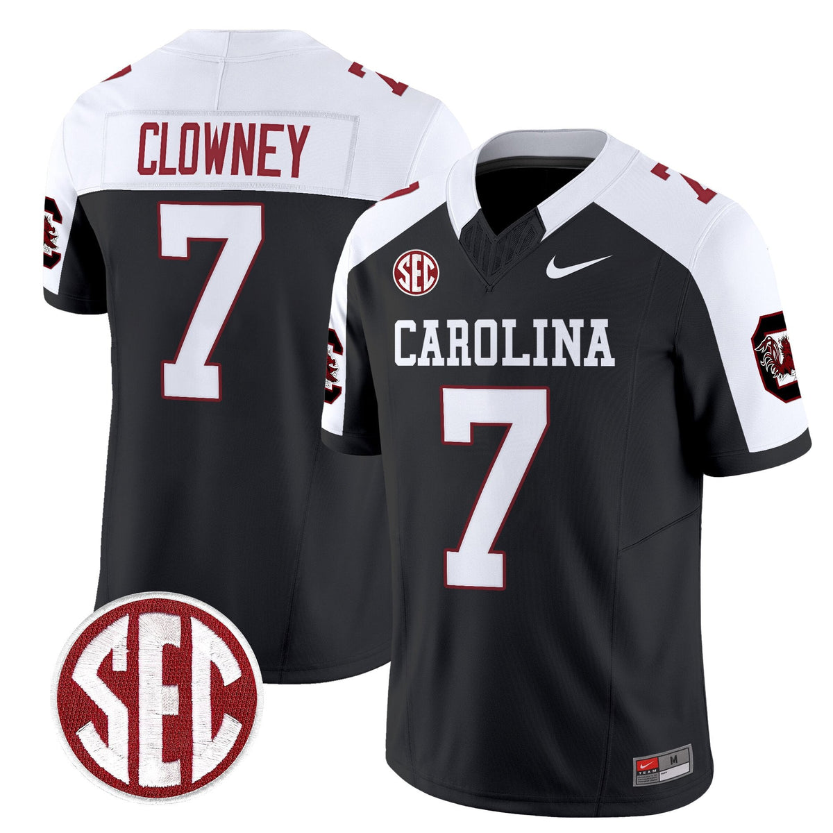 Men's South Carolina Gamecocks 1980 Throwback Vapor Limited Jersey – Rebrand 2026 – All Stitched - image 43