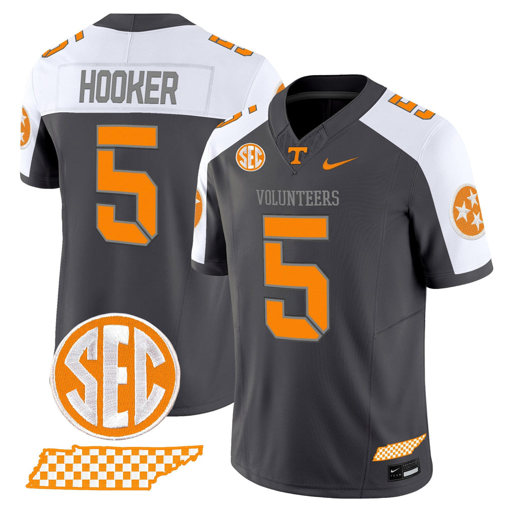 Men's Tennessee Volunteers 2025 'Smokey Grey Series' Vapor Limited Jersey V2 - All Stitched - image 8