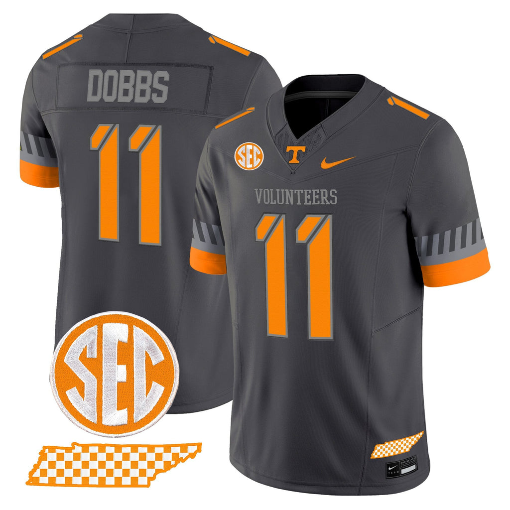 Men's Tennessee Volunteers 2025 'Smokey Grey Series' Vapor Limited Jersey V2 - All Stitched - image 20