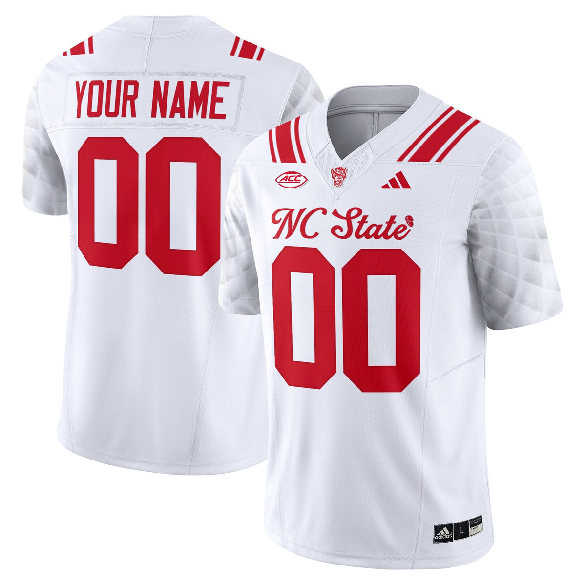 NC State Wolfpack 'City of Oaks' Vapor Limited Custom Jersey - All Stitched - image 2