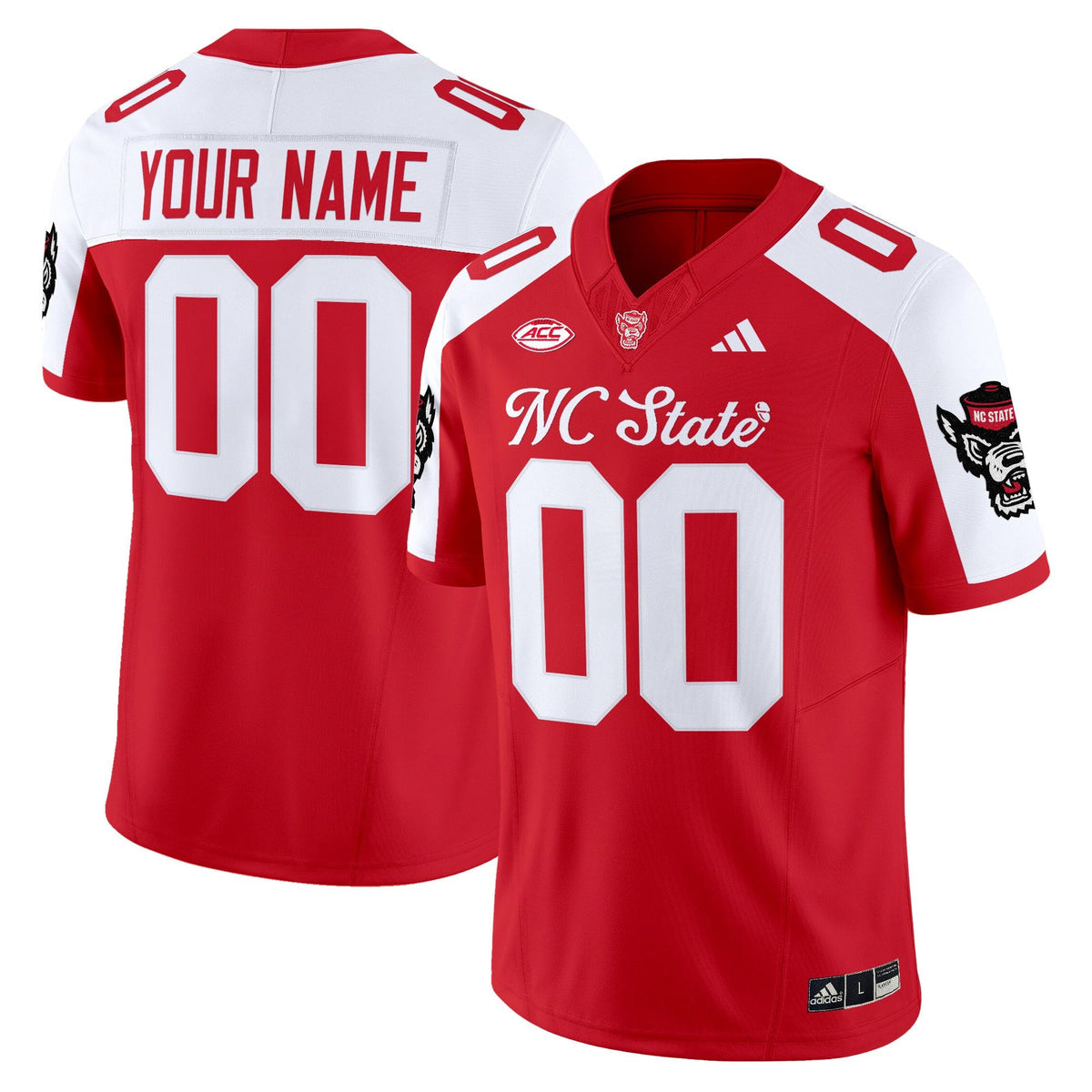 NC State Wolfpack 'City of Oaks' Vapor Limited Custom Jersey - All Stitched - image 4