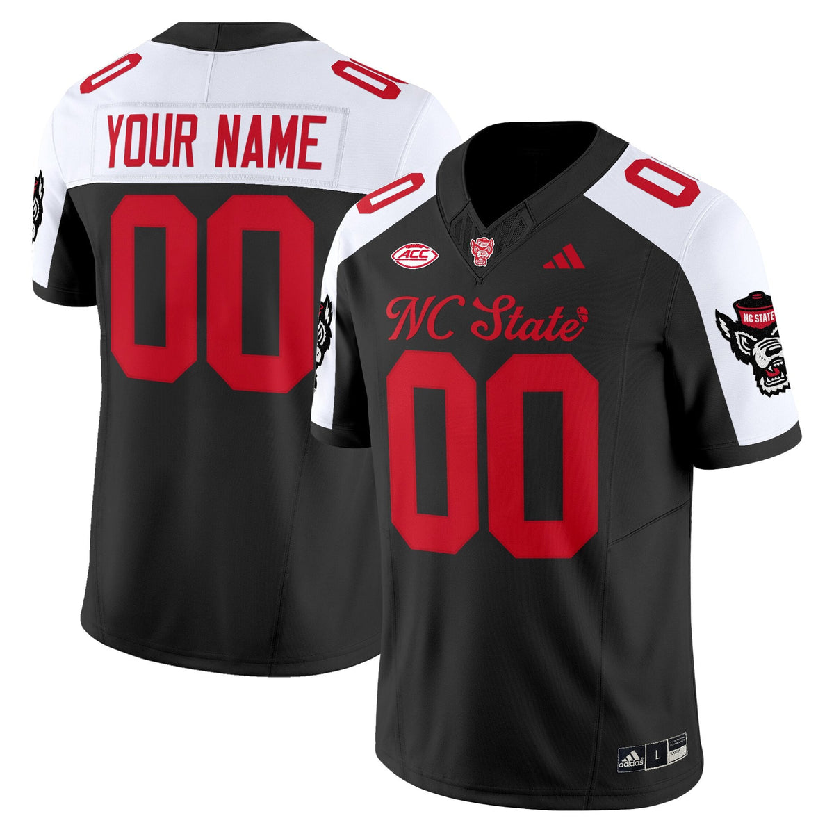 NC State Wolfpack 'City of Oaks' Vapor Limited Custom Jersey - All Stitched - image 5