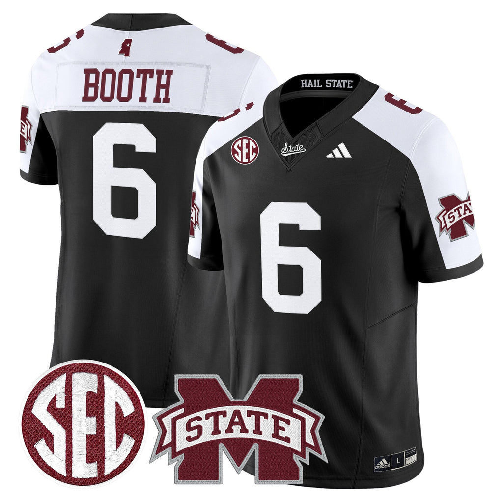 Men's Mississippi State Bulldogs 'Dark Mode' Vapor Limited Jersey - All Stitched - image 27