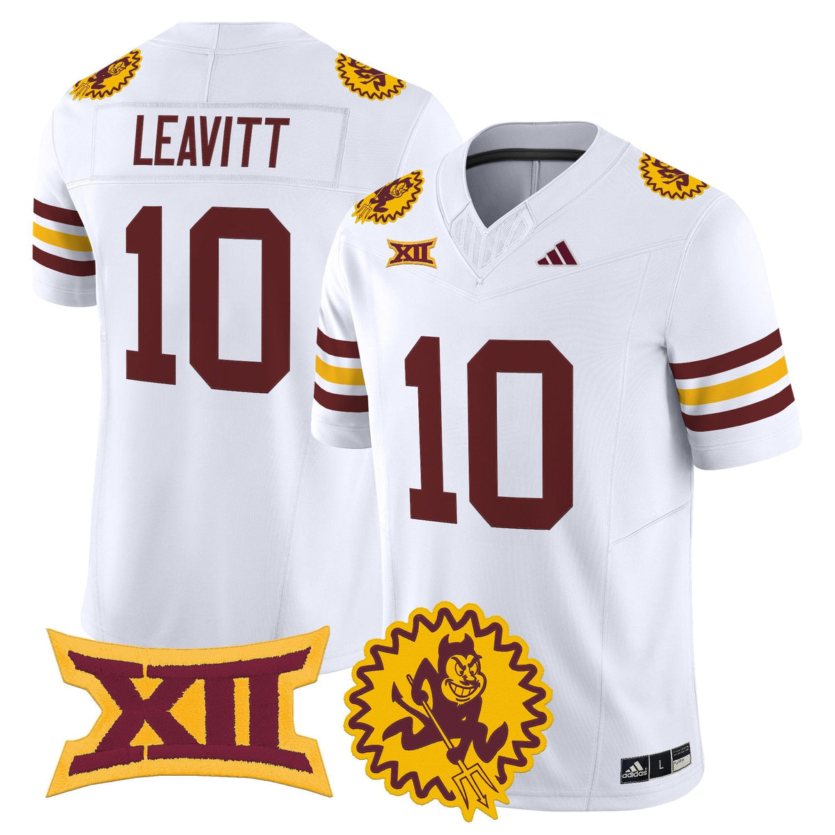 Men's Arizona State Sun Devils 1975 Throwback Vapor Limited Jersey - All Stitched - image 2