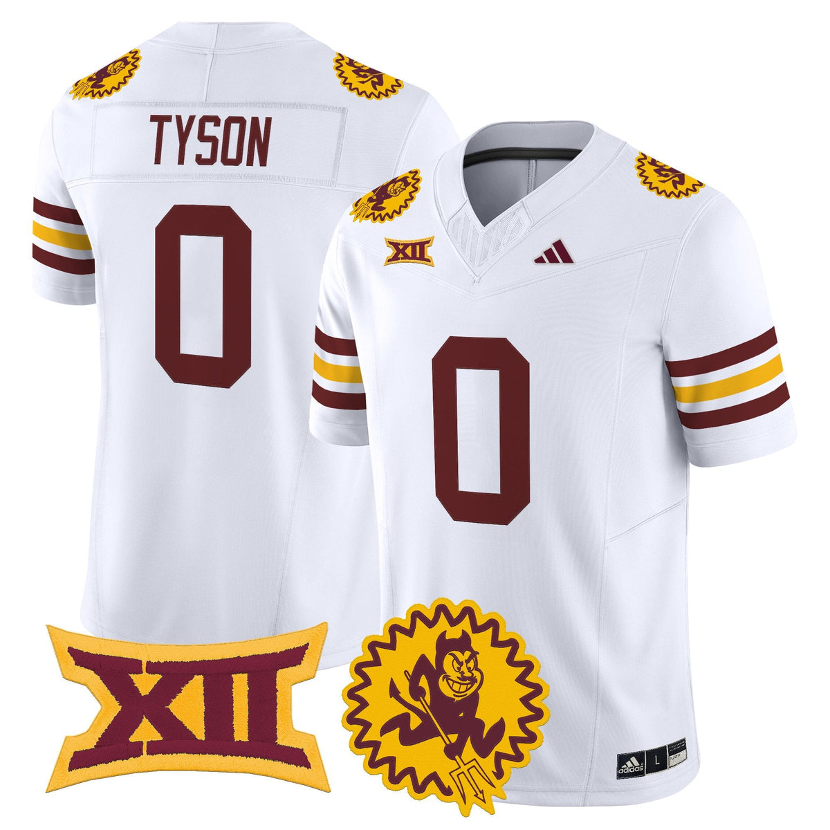 Men's Arizona State Sun Devils 1975 Throwback Vapor Limited Jersey - All Stitched - image 4
