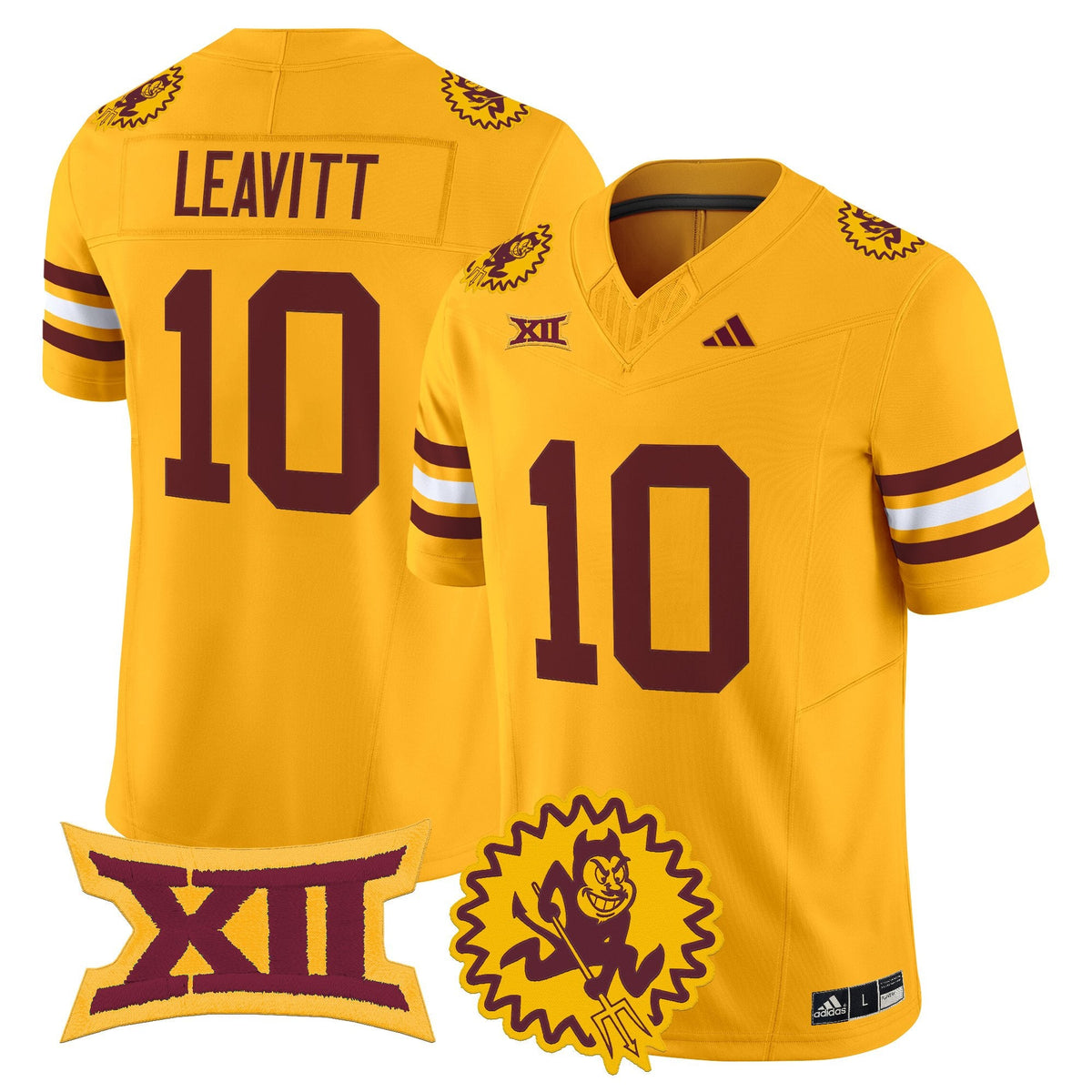 Men's Arizona State Sun Devils 1975 Throwback Vapor Limited Jersey - All Stitched - image 18