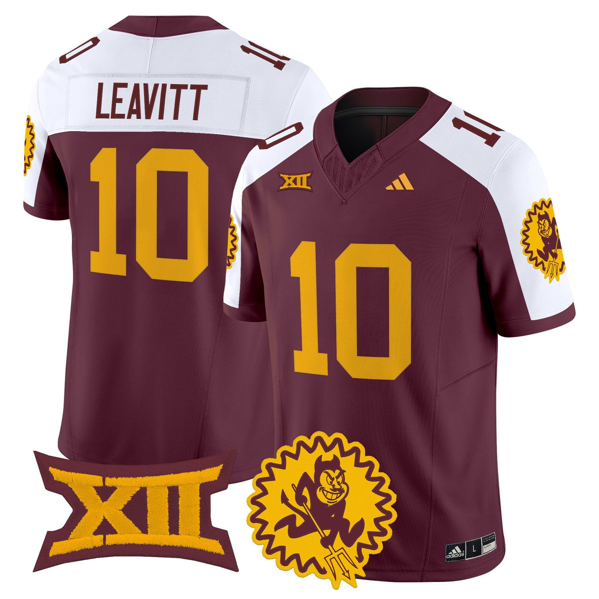 Men's Arizona State Sun Devils 1975 Throwback Vapor Limited Jersey - All Stitched - image 26