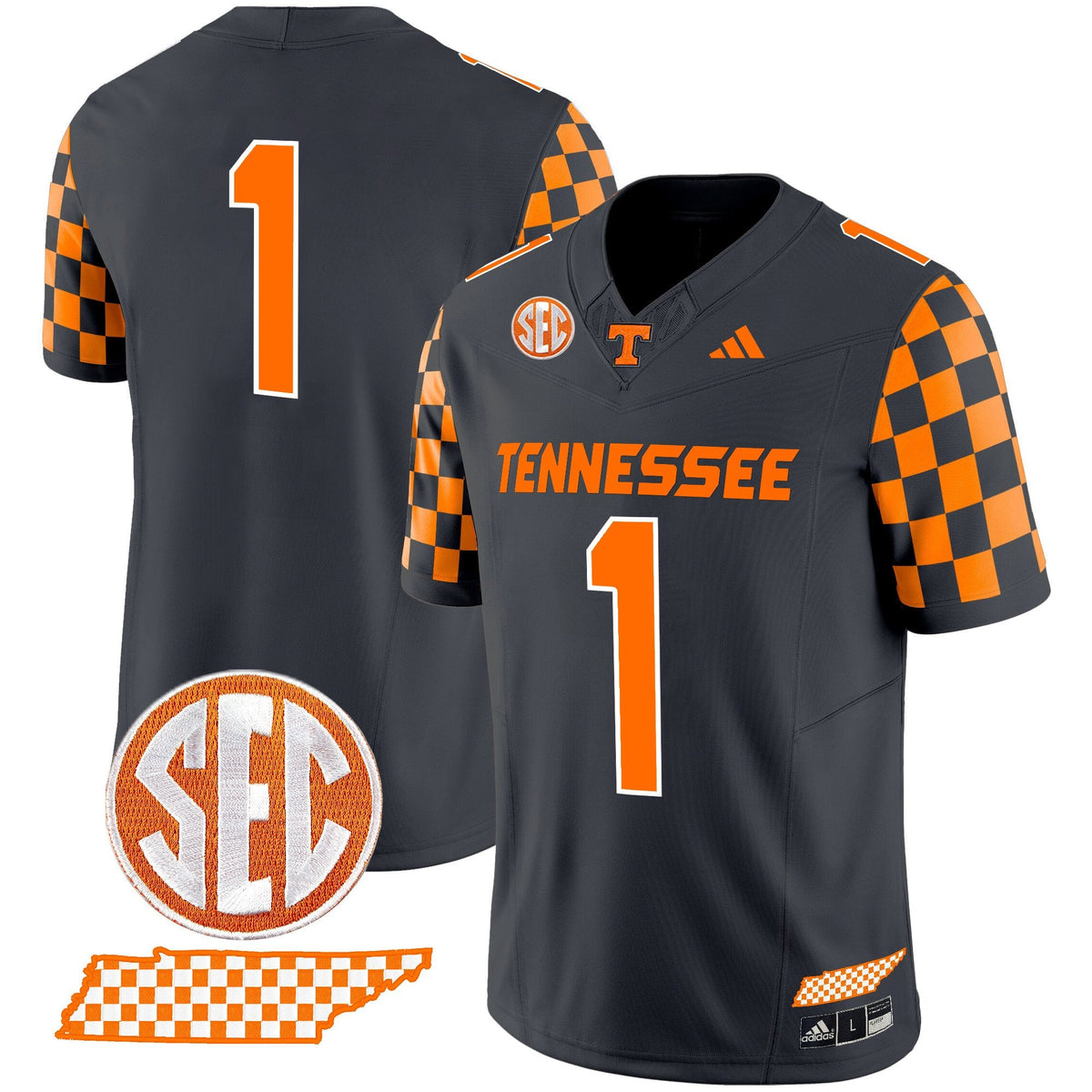 Men's Tennessee Volunteers 'Rebrand 2026' Checkerboard Vapor Limited Jersey - All Stitched - image 8