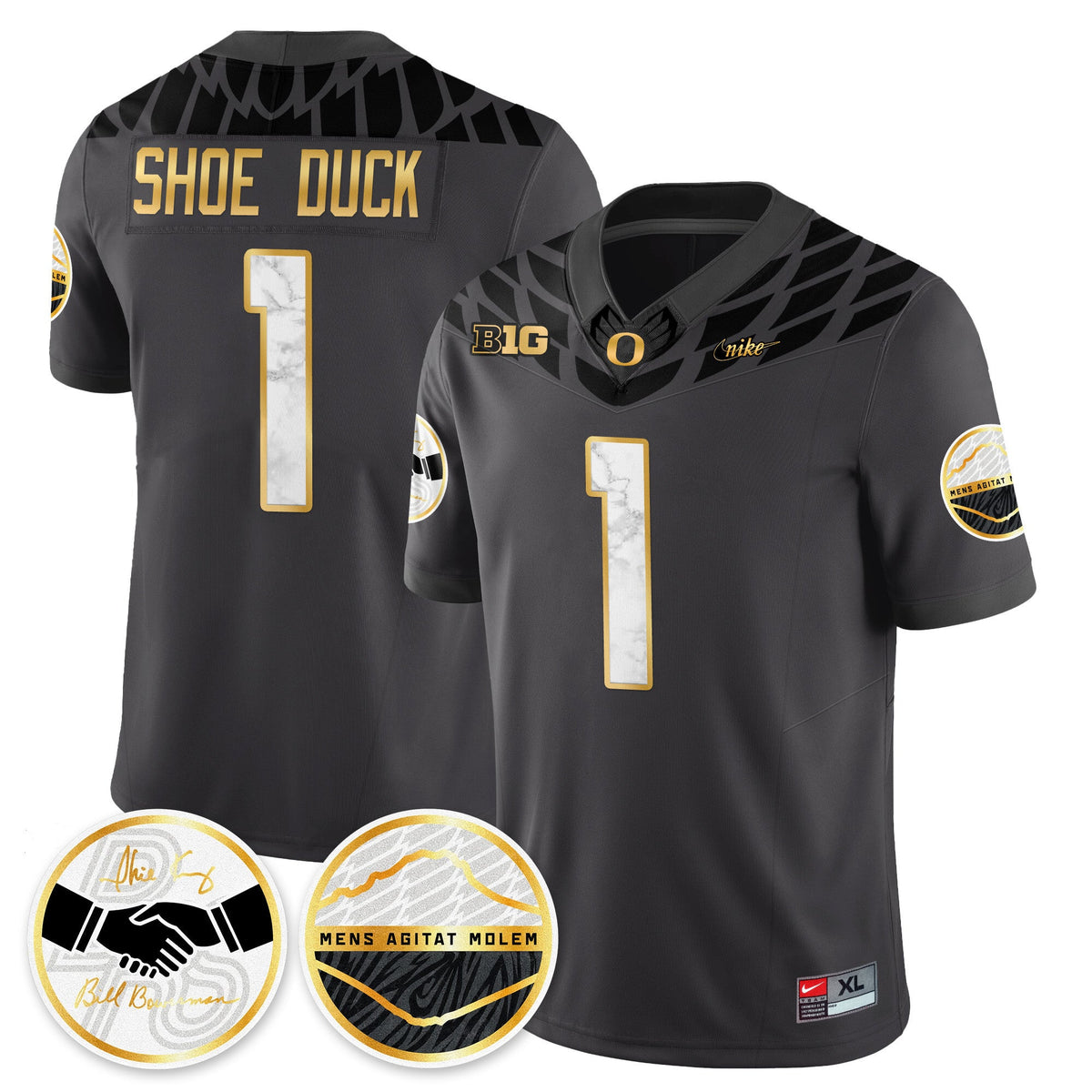Men's Oregon Ducks 2025 "Shoe Duck" Jersey - All Stitched - image 12
