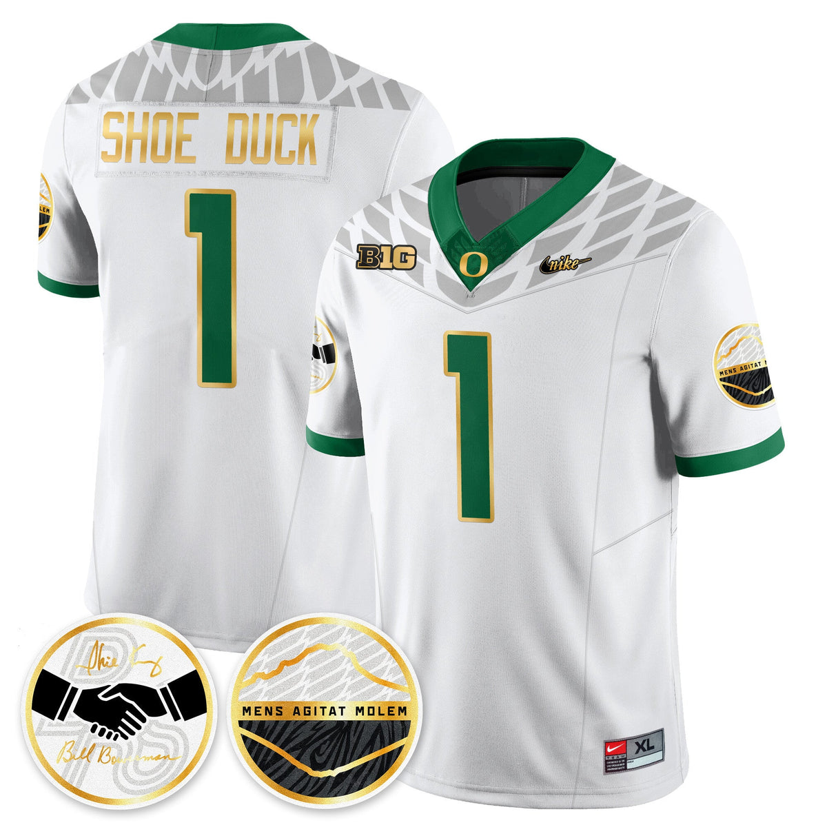 Women's Oregon Ducks 2025 "Shoe Duck" Jersey - All Stitched - image 13