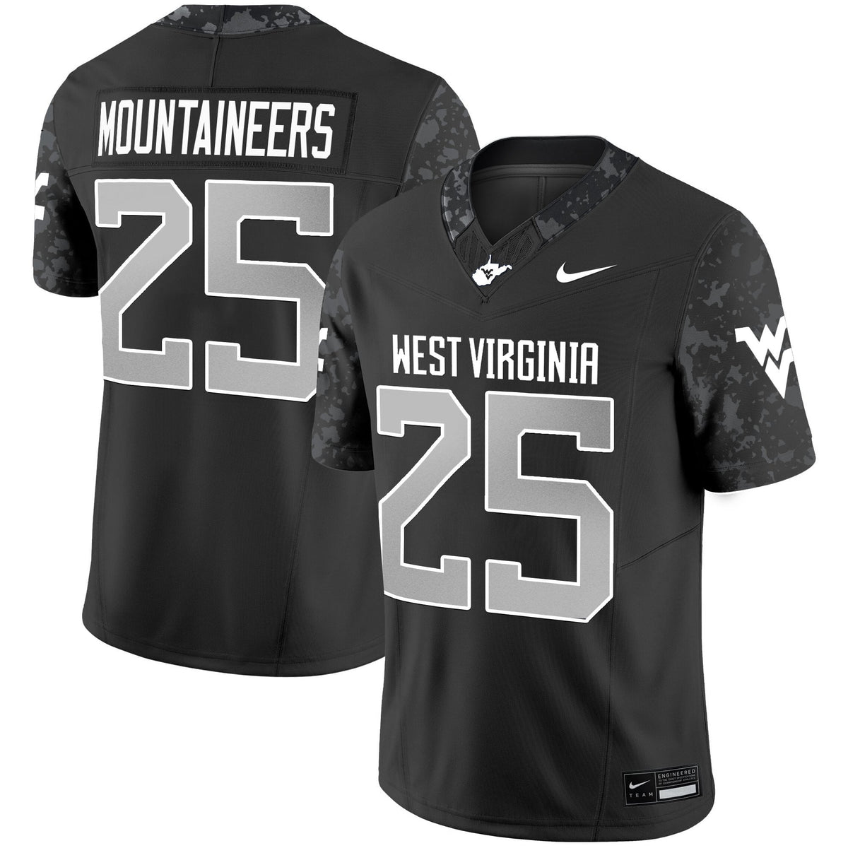 Women's West Virginia Mountaineers 2025 Vapor Limited Jersey - All Stitched - image 8