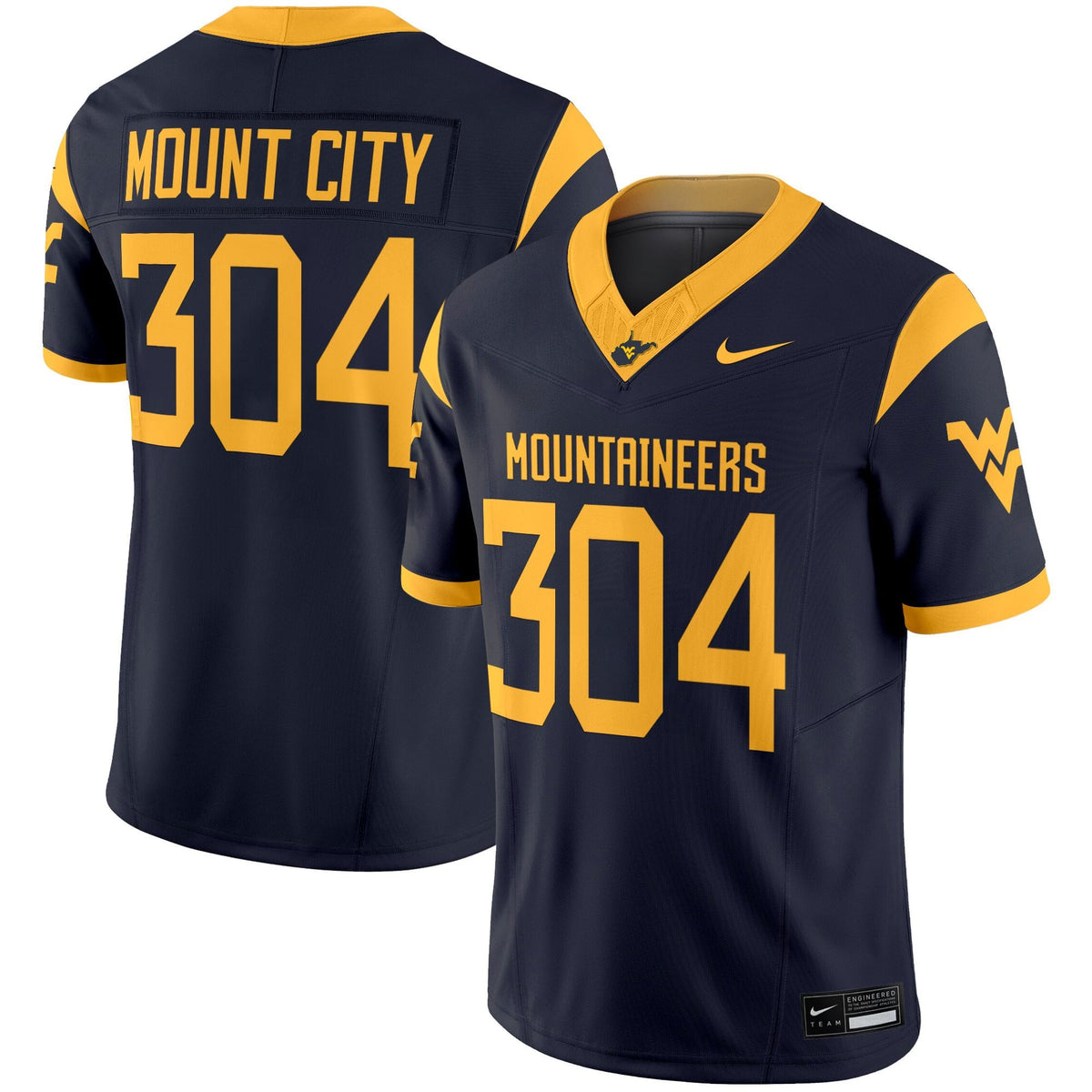 Men's West Virginia Mountaineers 2025 Vapor Limited Jersey - All Stitched - image 11