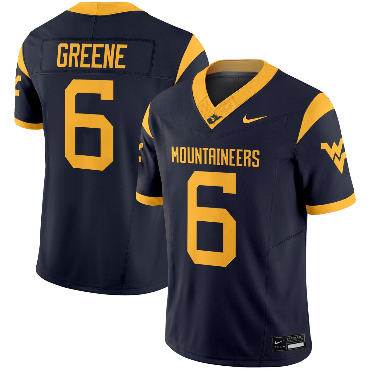 Women's West Virginia Mountaineers 2025 Vapor Limited Jersey - All Stitched - image 14