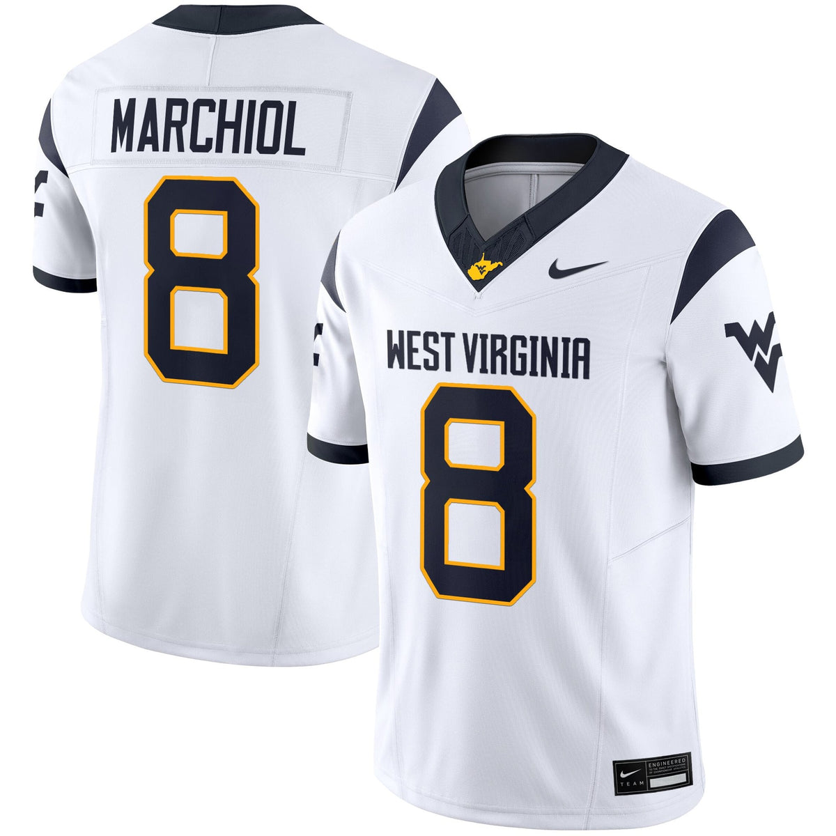 Men's West Virginia Mountaineers 2025 Vapor Limited Jersey - All Stitched - image 19