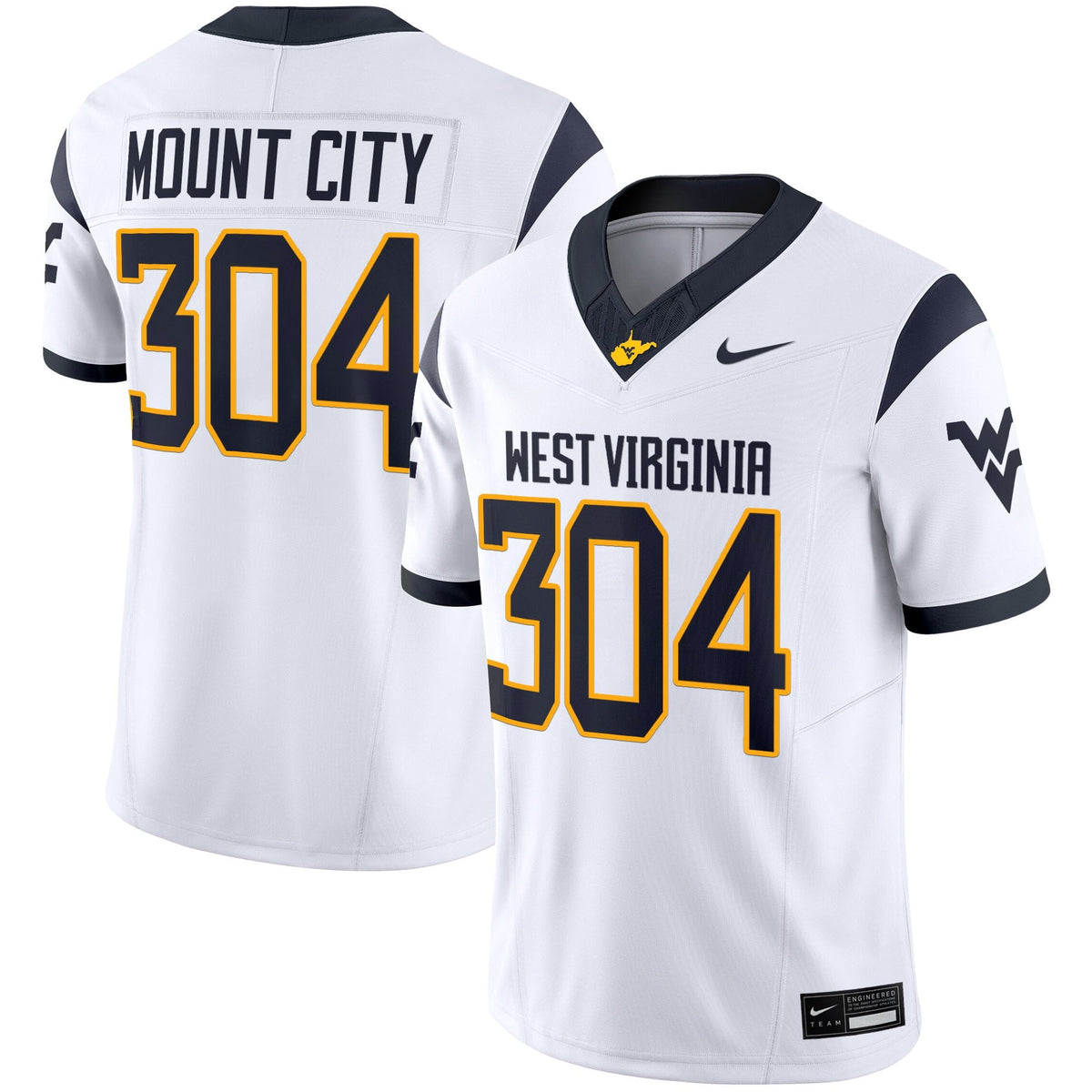 Men's West Virginia Mountaineers 2025 Vapor Limited Jersey - All Stitched - image 20