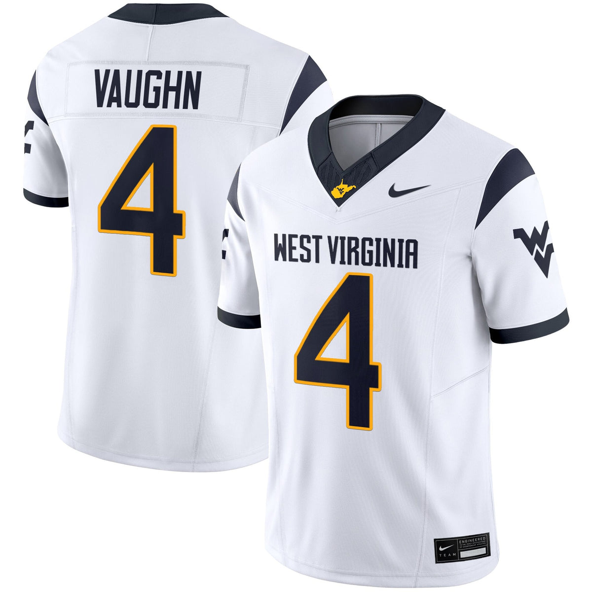 Women's West Virginia Mountaineers 2025 Vapor Limited Jersey - All Stitched - image 22