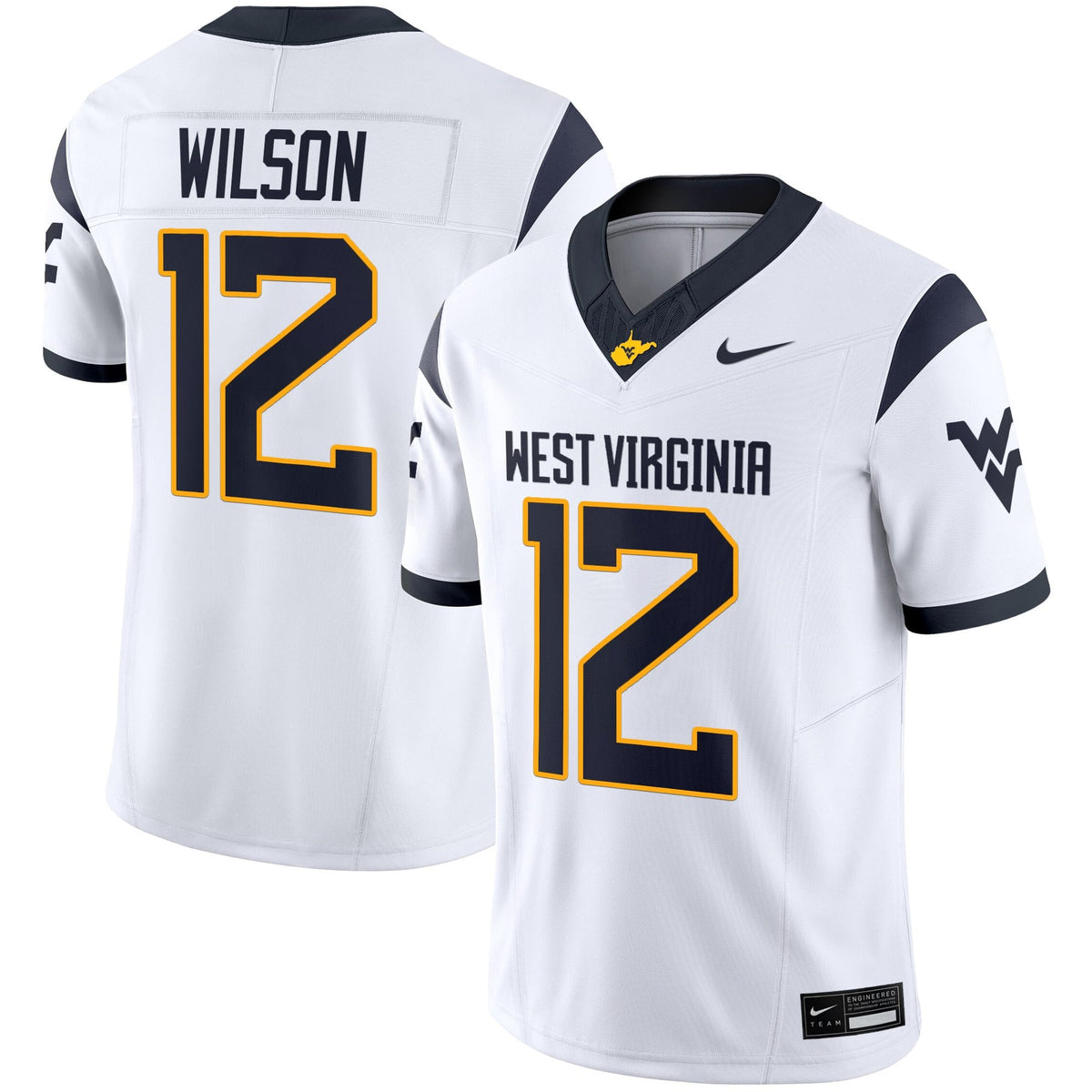 Men's West Virginia Mountaineers 2025 Vapor Limited Jersey - All Stitched - image 24