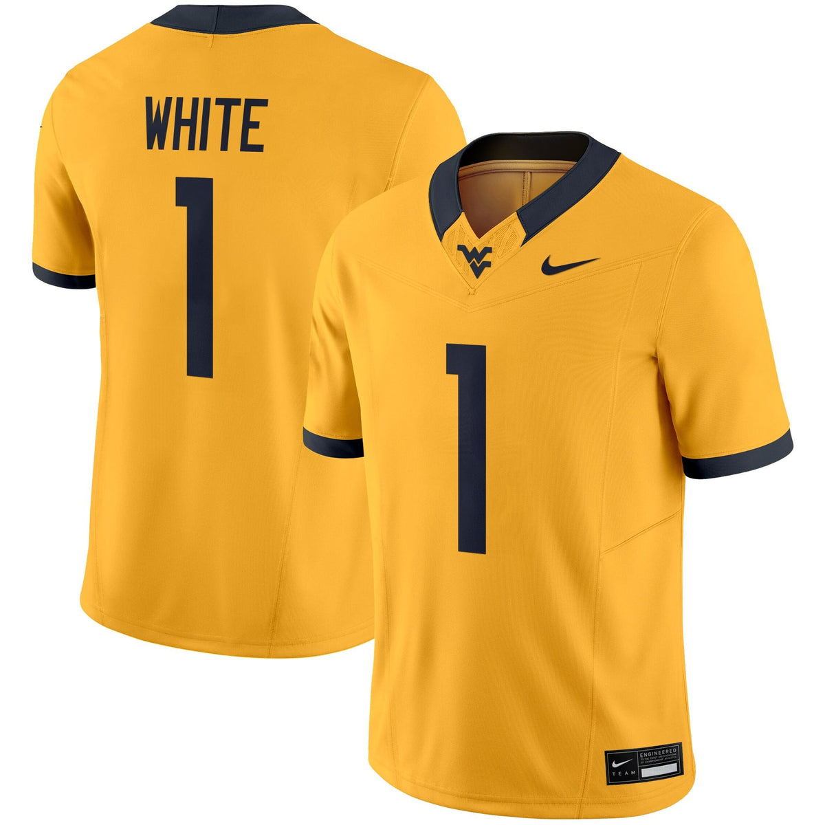 Men's West Virginia Mountaineers 2025 Vapor Limited Jersey - All Stitched - image 30