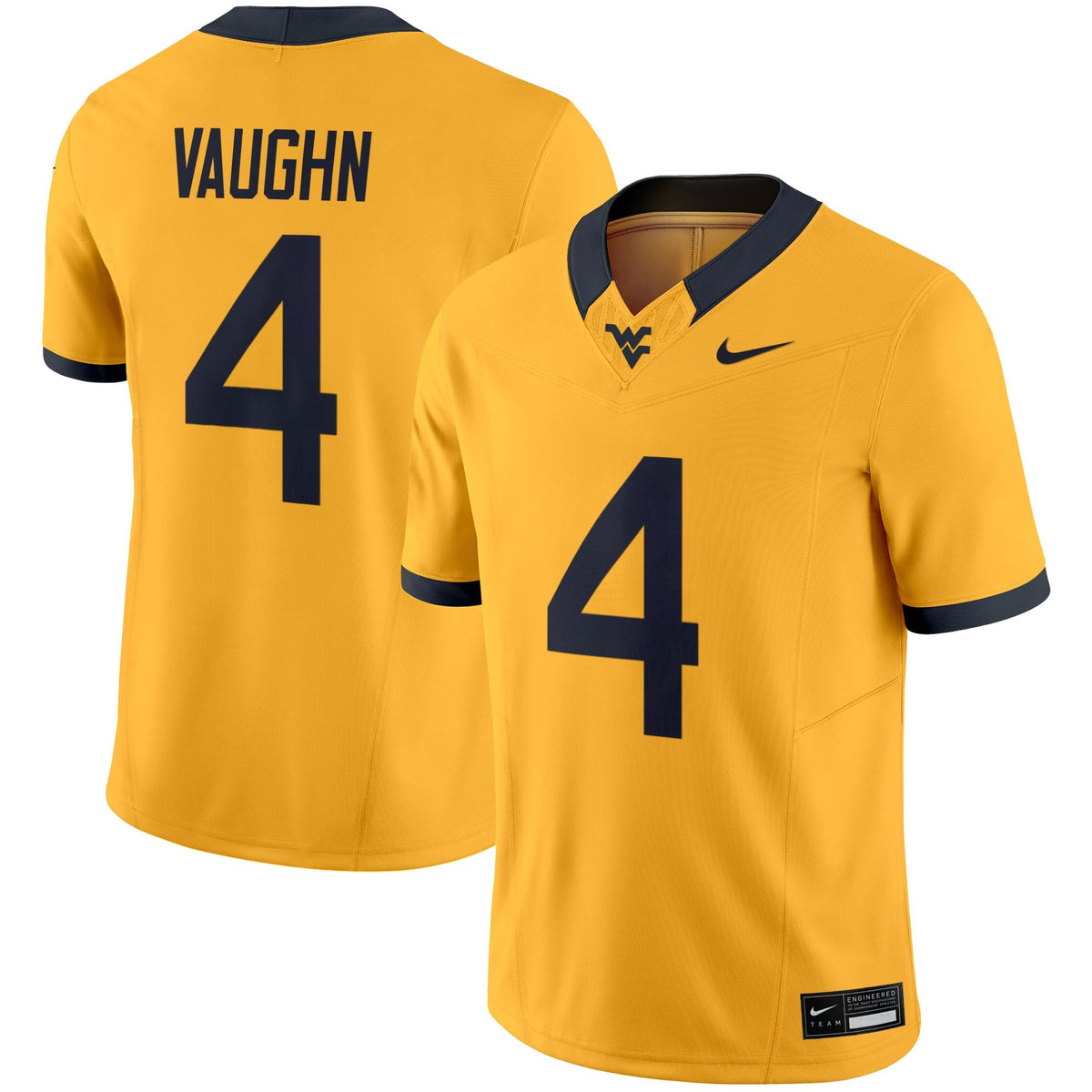 Women's West Virginia Mountaineers 2025 Vapor Limited Jersey - All Stitched - image 31