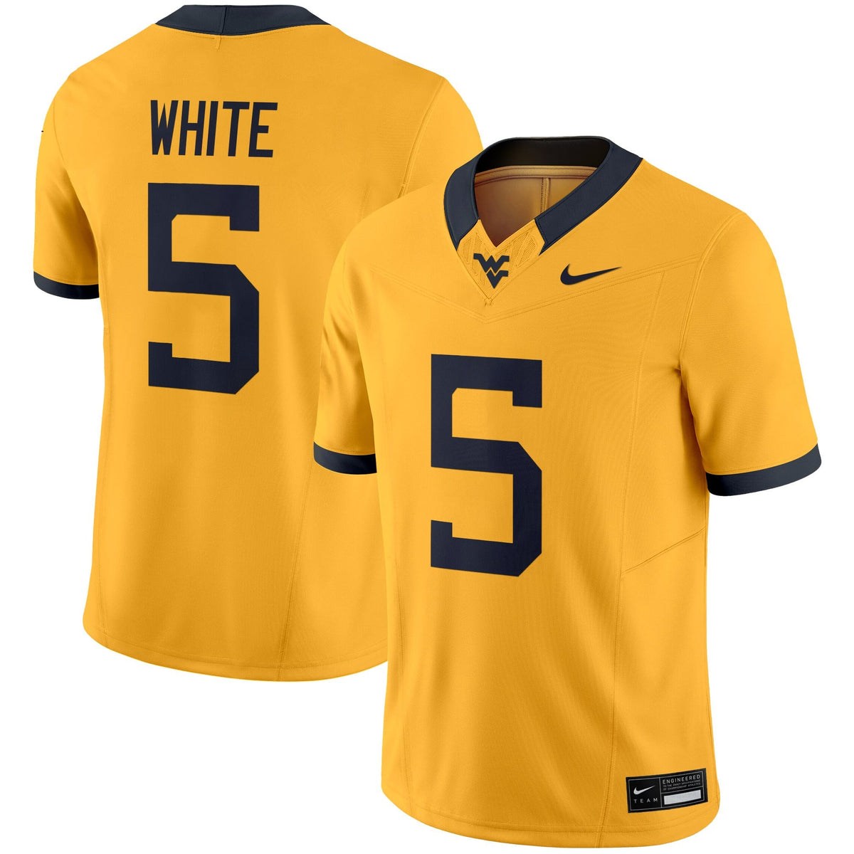 Men's West Virginia Mountaineers 2025 Vapor Limited Jersey - All Stitched - image 34