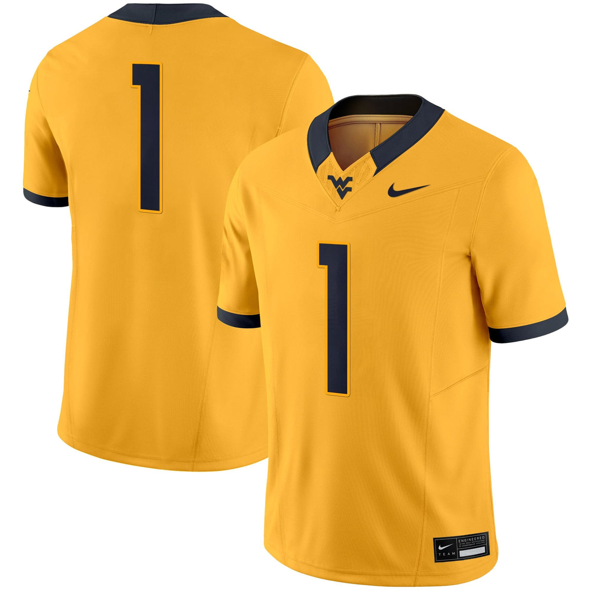 Men's West Virginia Mountaineers 2025 Vapor Limited Jersey - All Stitched - image 36