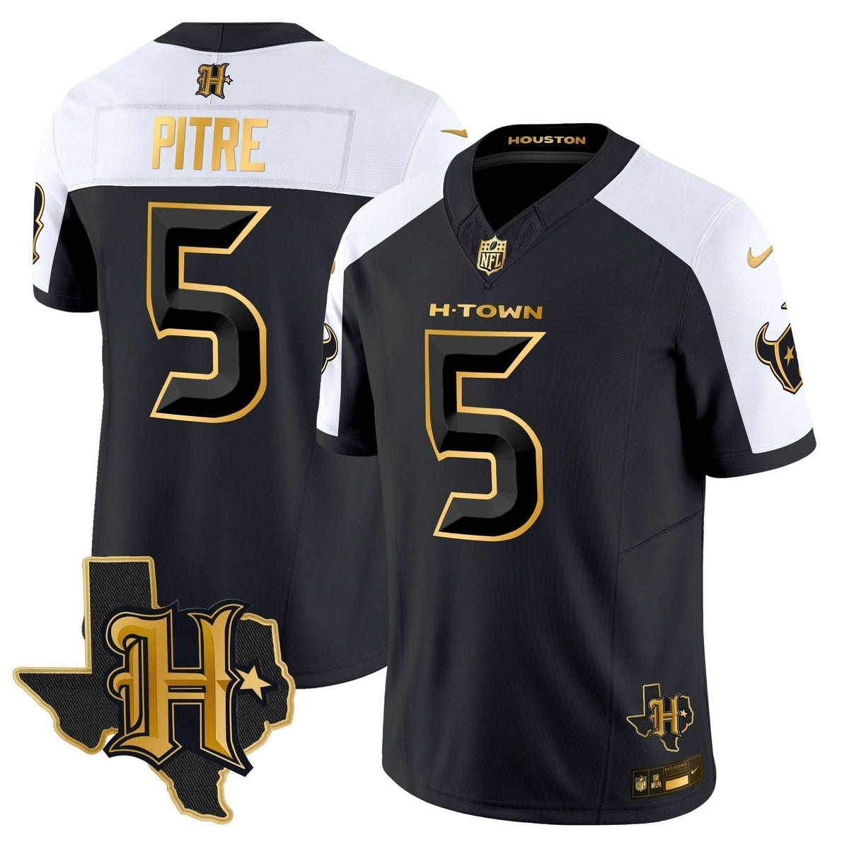HT 2024 Texas Patch Gold Vapor Limited Jersey - image 8