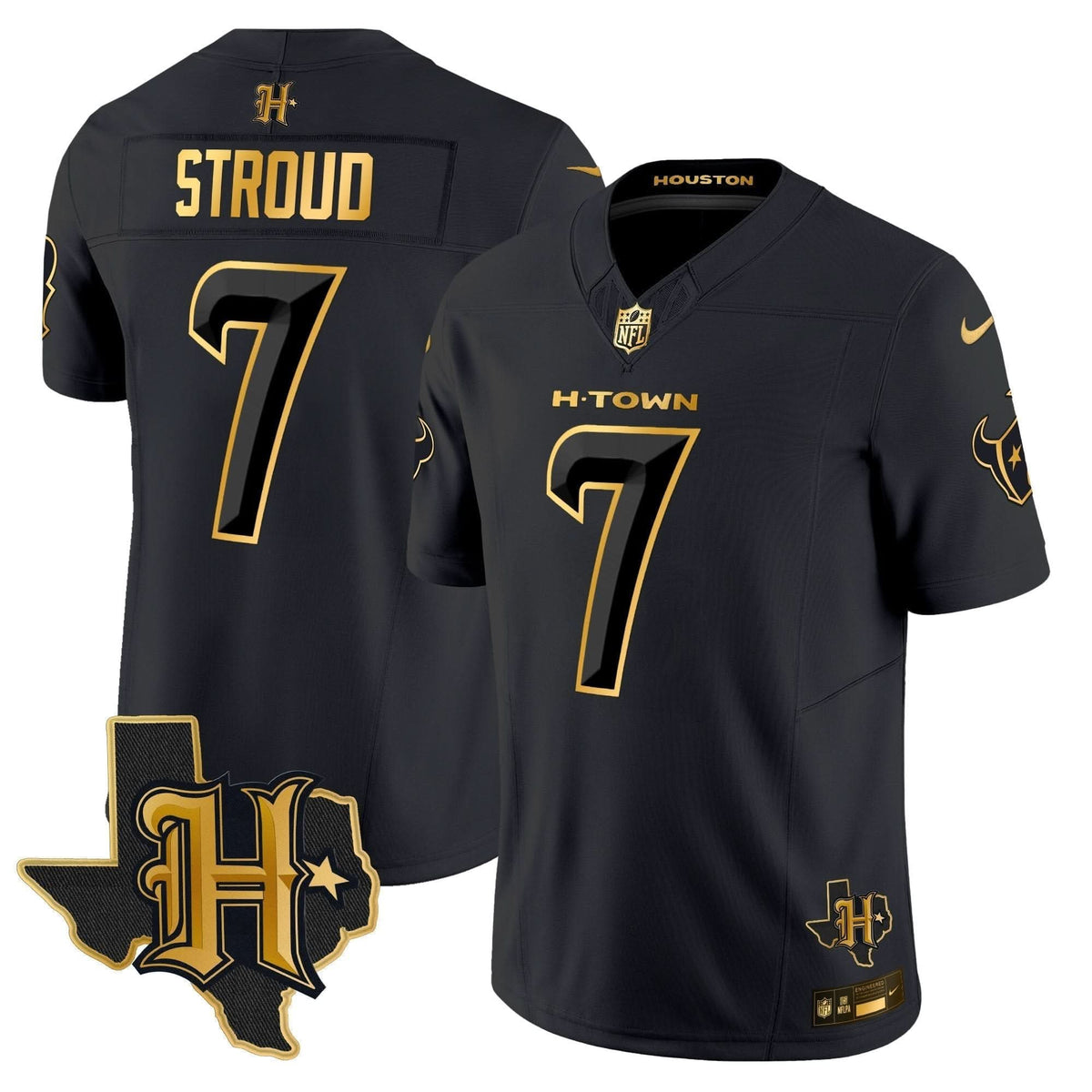 HT 2024 Texas Patch Gold Vapor Limited Jersey - image 19