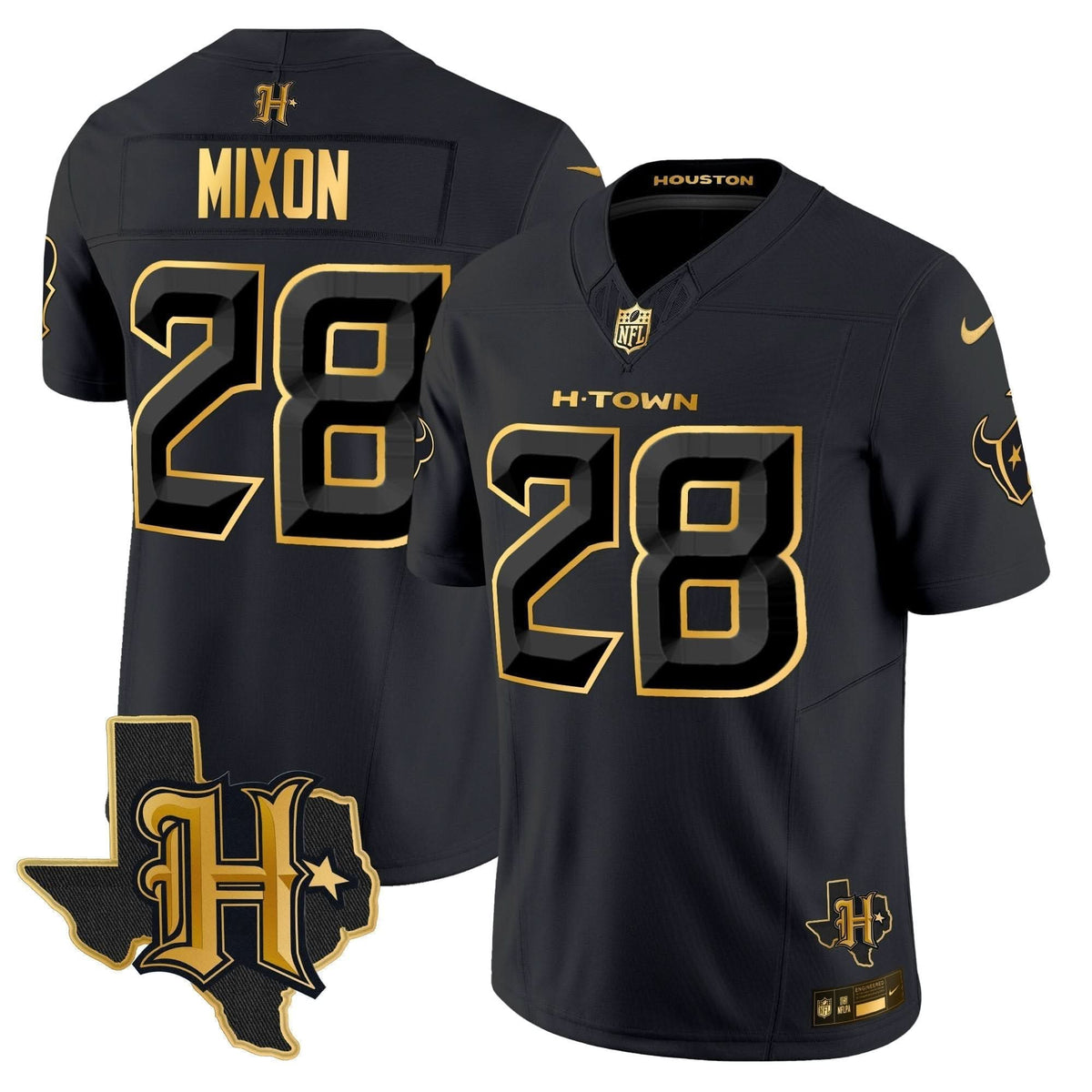 HT 2024 Texas Patch Gold Vapor Limited Jersey - image 21
