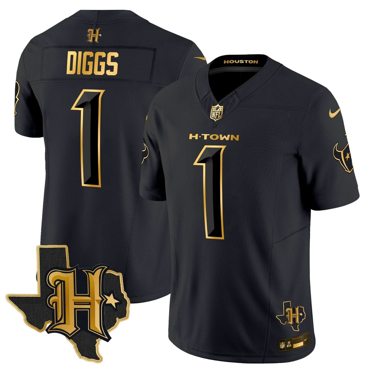 HT 2024 Texas Patch Gold Vapor Limited Jersey - image 20
