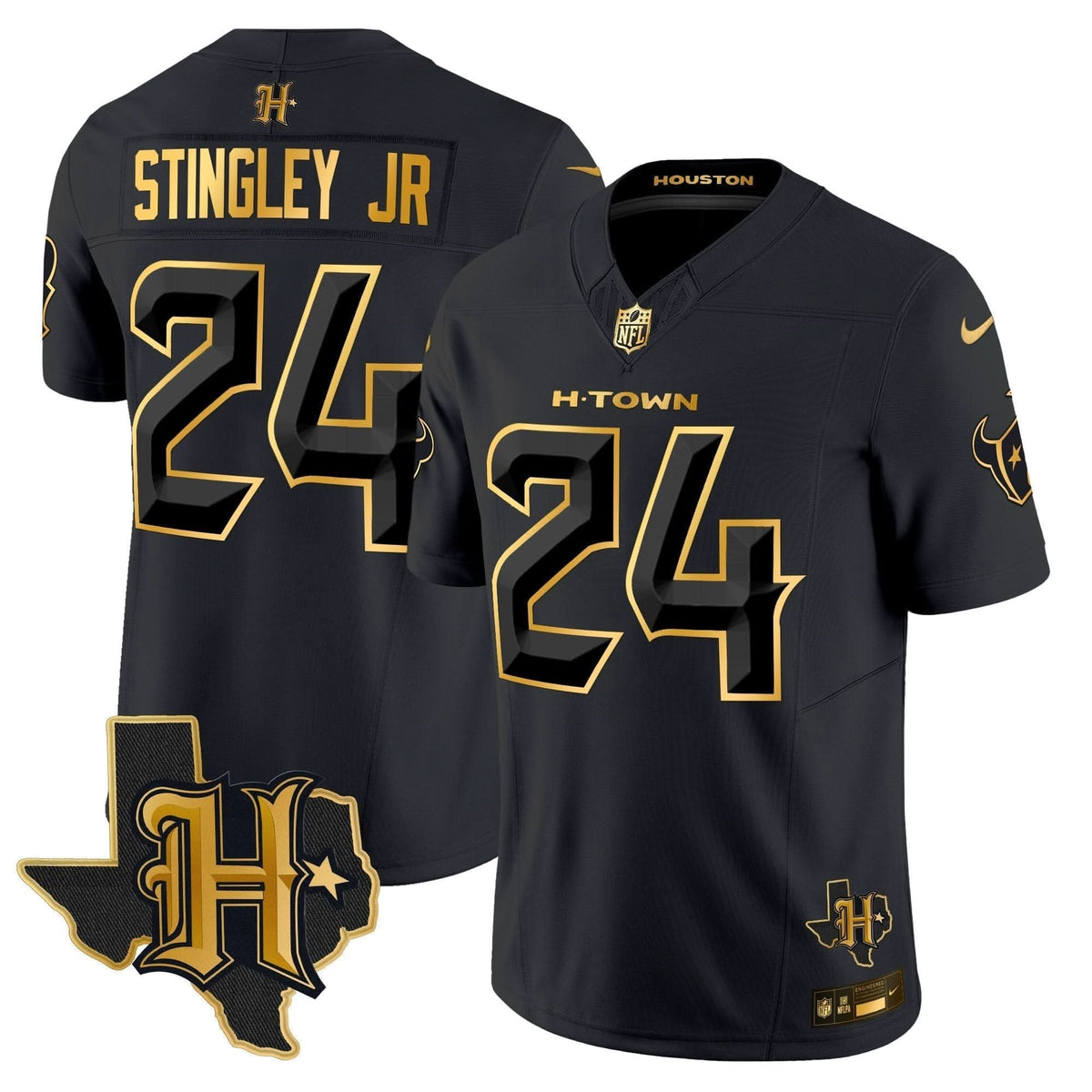 HT 2024 Texas Patch Gold Vapor Limited Jersey - image 23