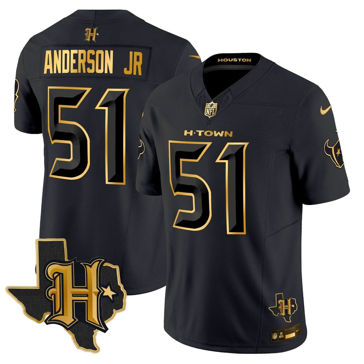 HT 2024 Texas Patch Gold Vapor Limited Jersey - image 25