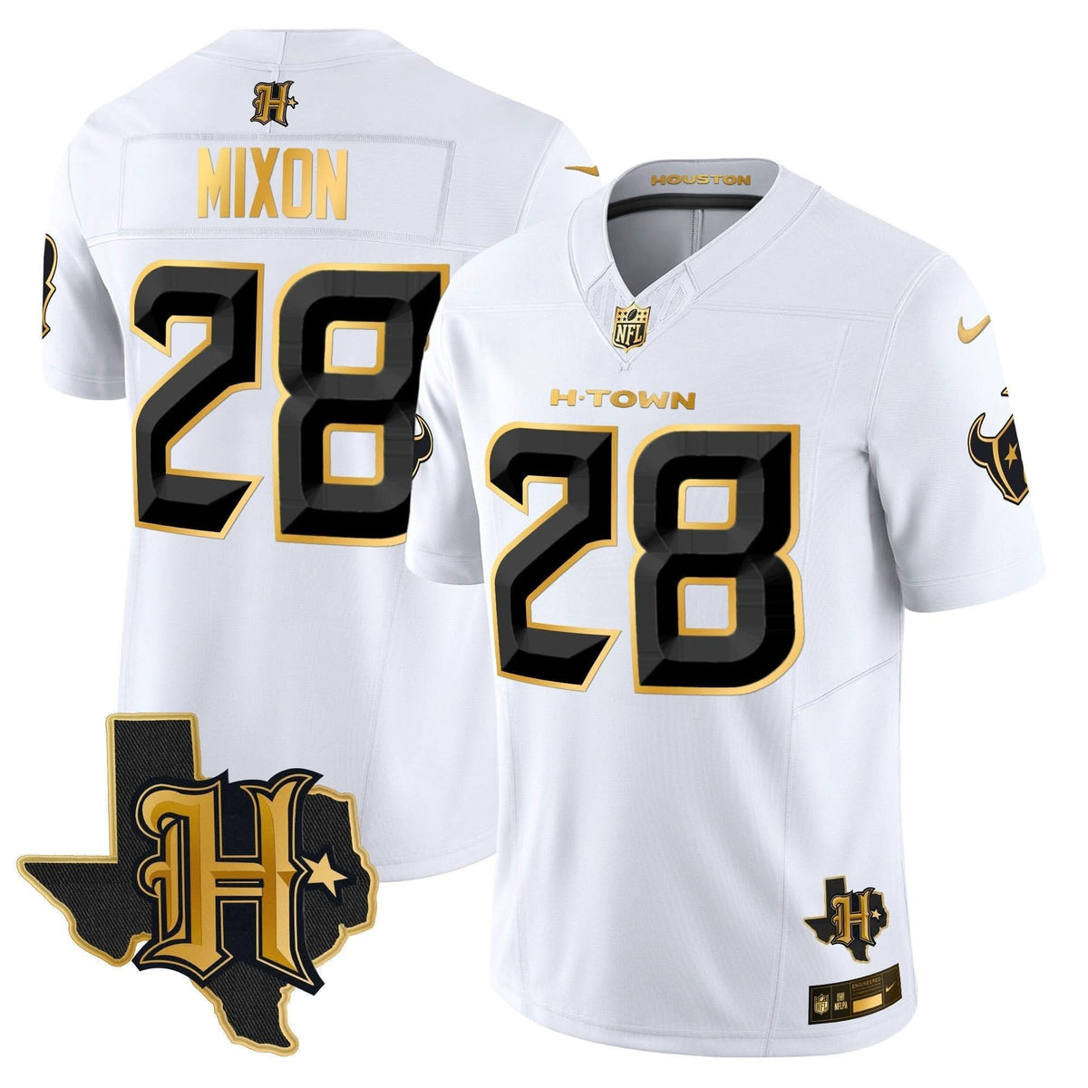 HT 2024 Texas Patch Gold Vapor Limited Jersey - image 30