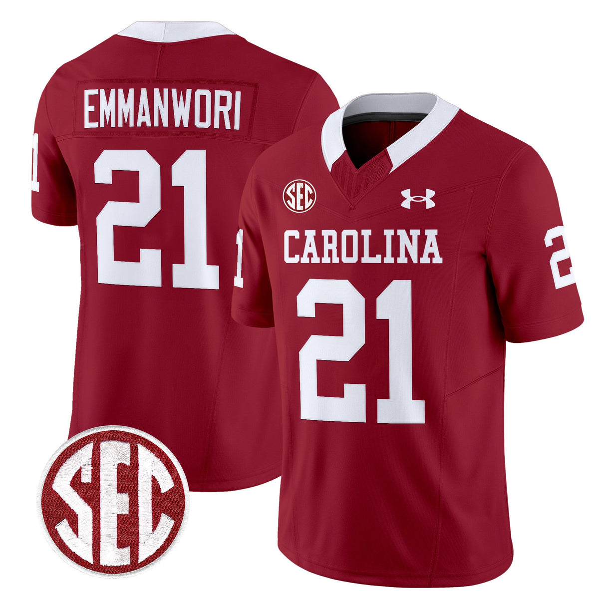 Men's South Carolina Gamecocks 1980 Throwback Vapor Limited Jersey - All Stitched - image 5