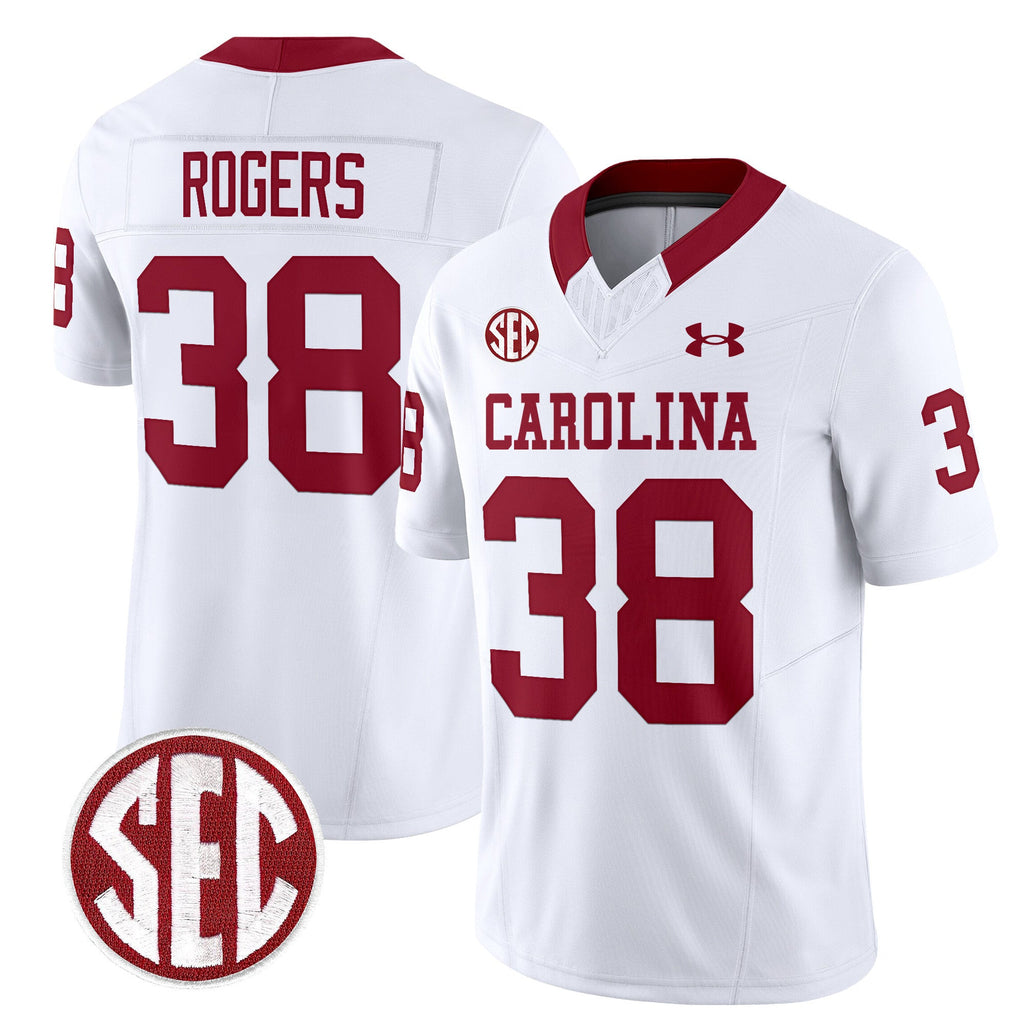 Men's South Carolina Gamecocks 1980 Throwback Vapor Limited Jersey - All Stitched - image 17