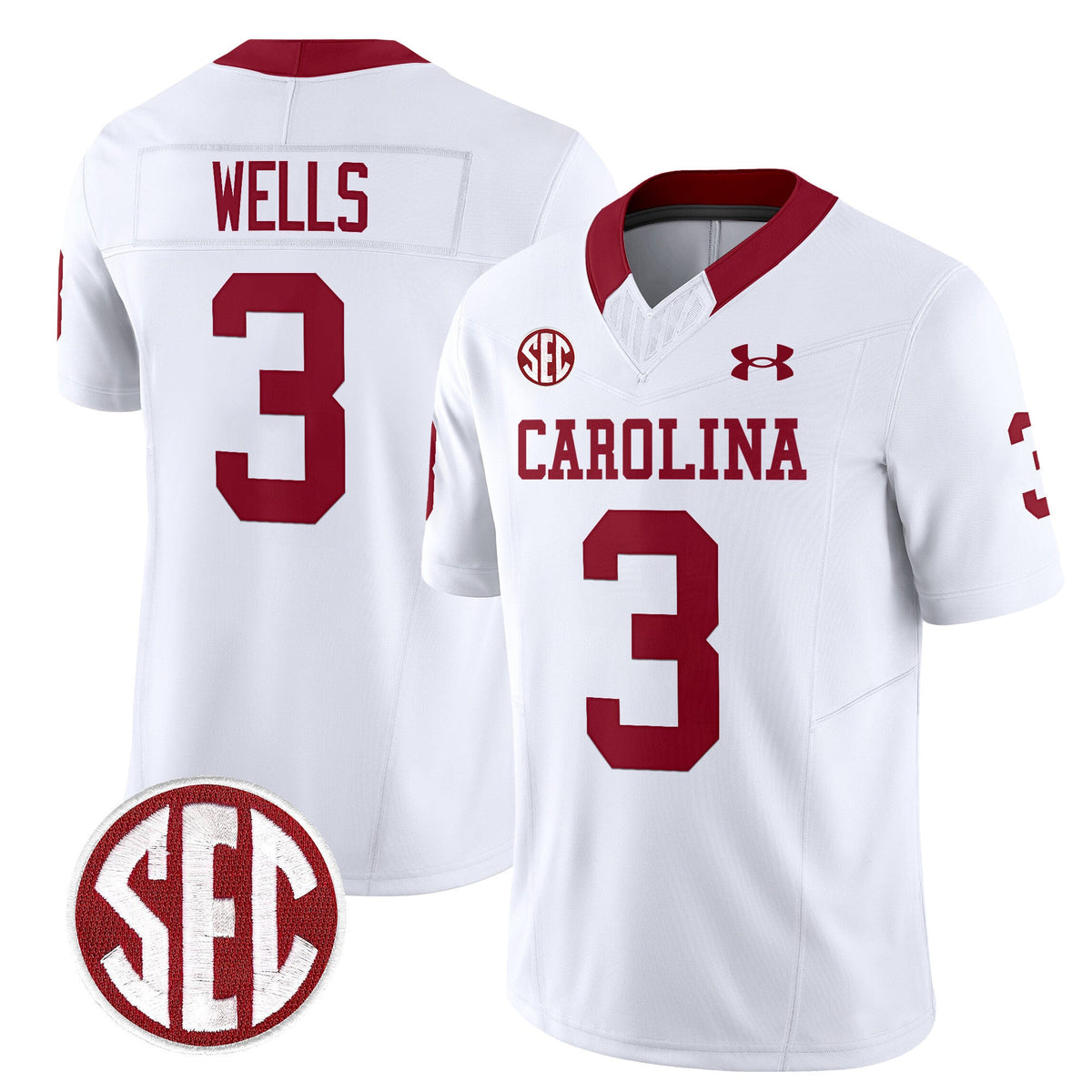 Men's South Carolina Gamecocks 1980 Throwback Vapor Limited Jersey - All Stitched - image 19