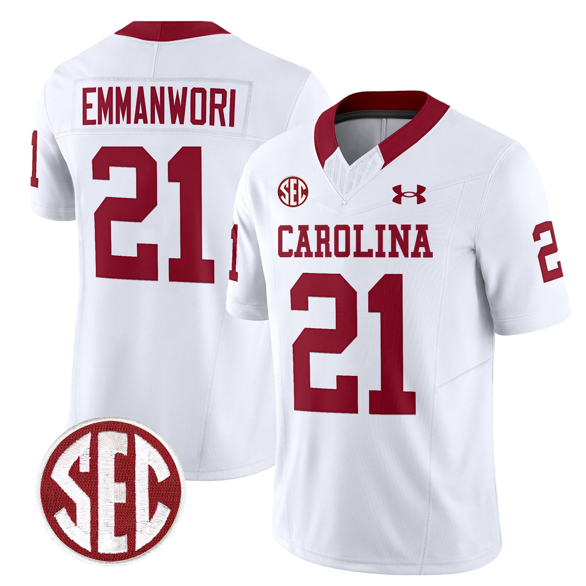 Men's South Carolina Gamecocks 1980 Throwback Vapor Limited Jersey - All Stitched - image 21