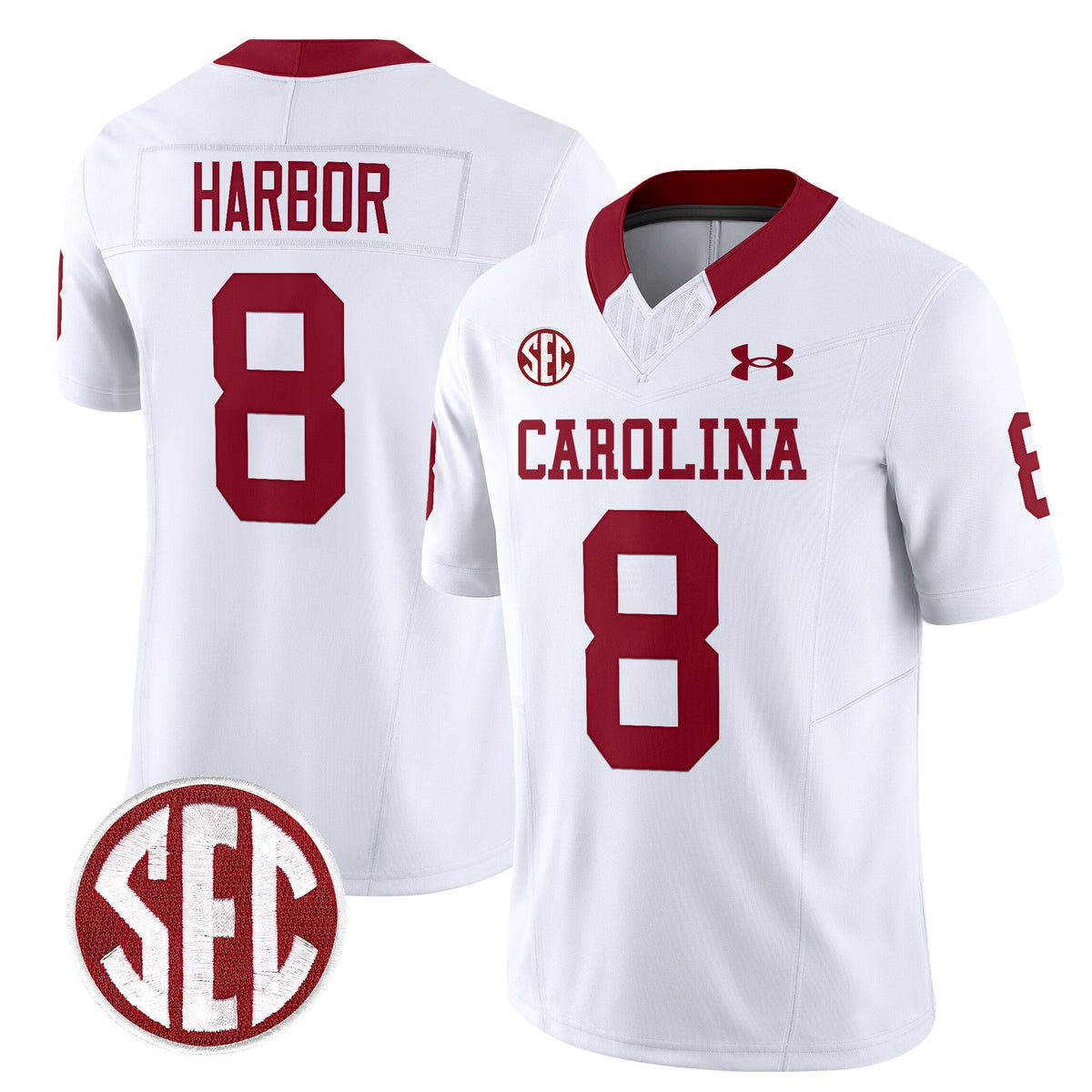 Men's South Carolina Gamecocks 1980 Throwback Vapor Limited Jersey - All Stitched - image 23