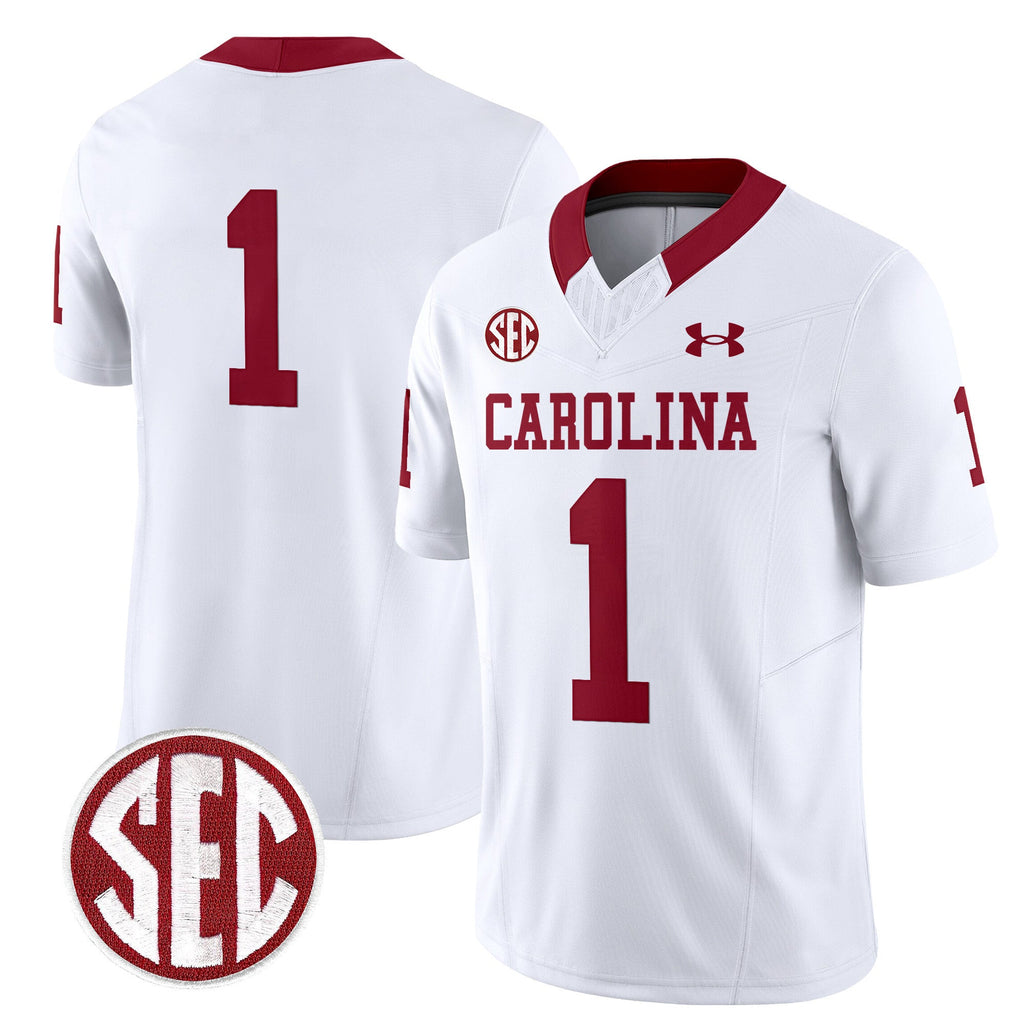 Men's South Carolina Gamecocks 1980 Throwback Vapor Limited Jersey - All Stitched - image 24