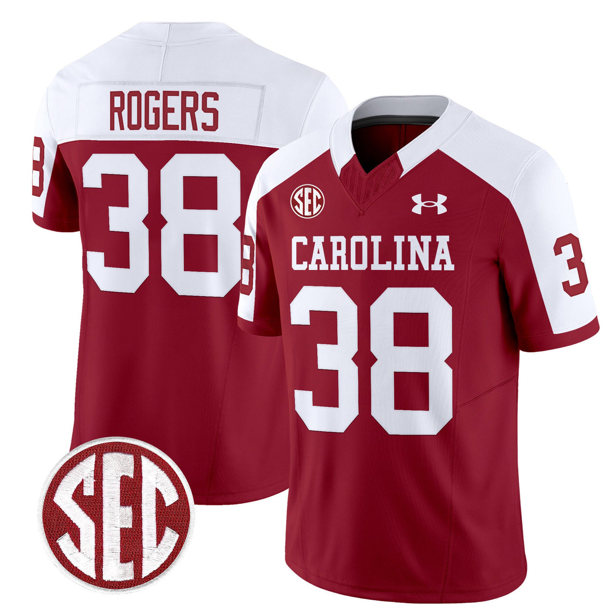 Men's South Carolina Gamecocks 1980 Throwback Vapor Limited Jersey - All Stitched - image 25