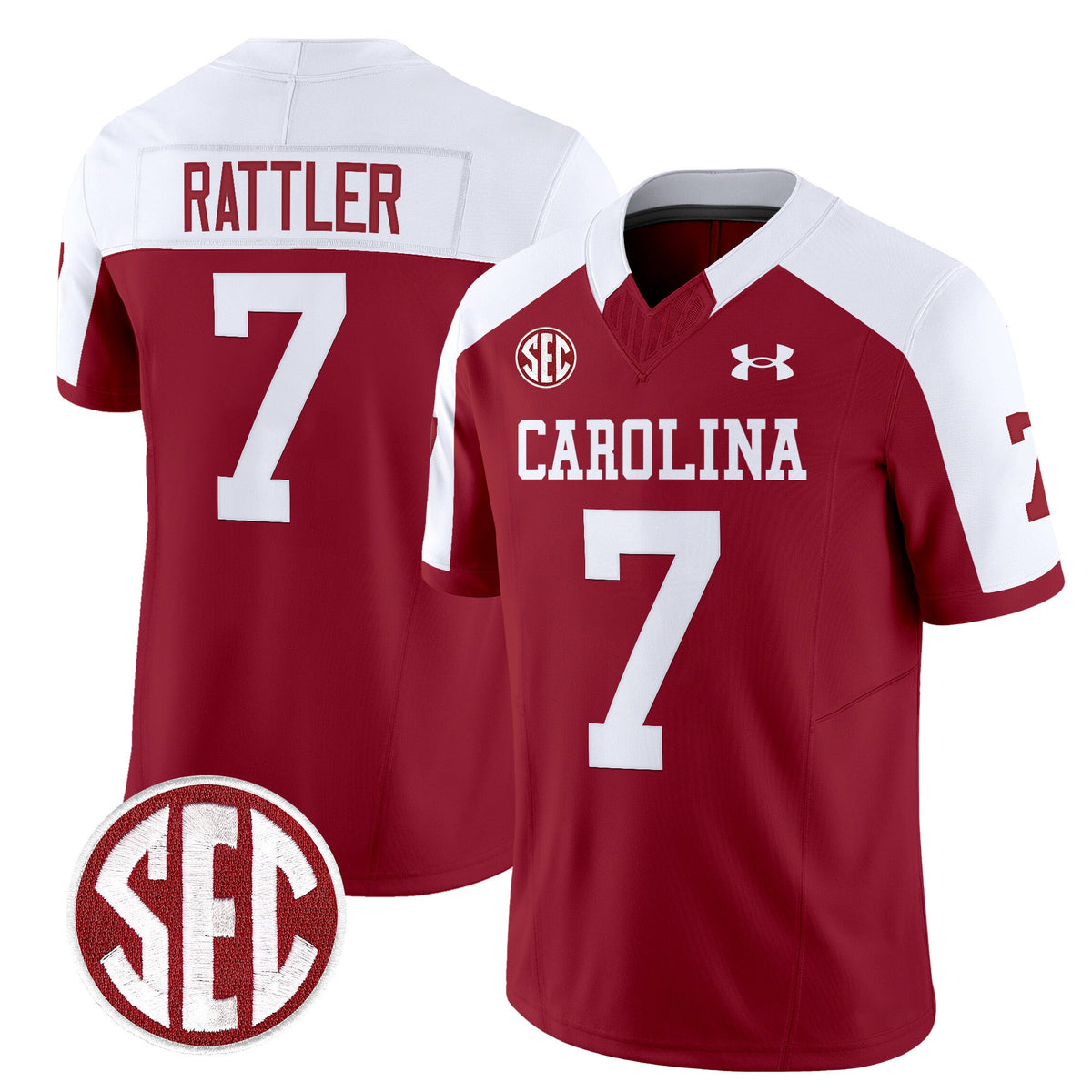 Men's South Carolina Gamecocks 1980 Throwback Vapor Limited Jersey - All Stitched - image 26