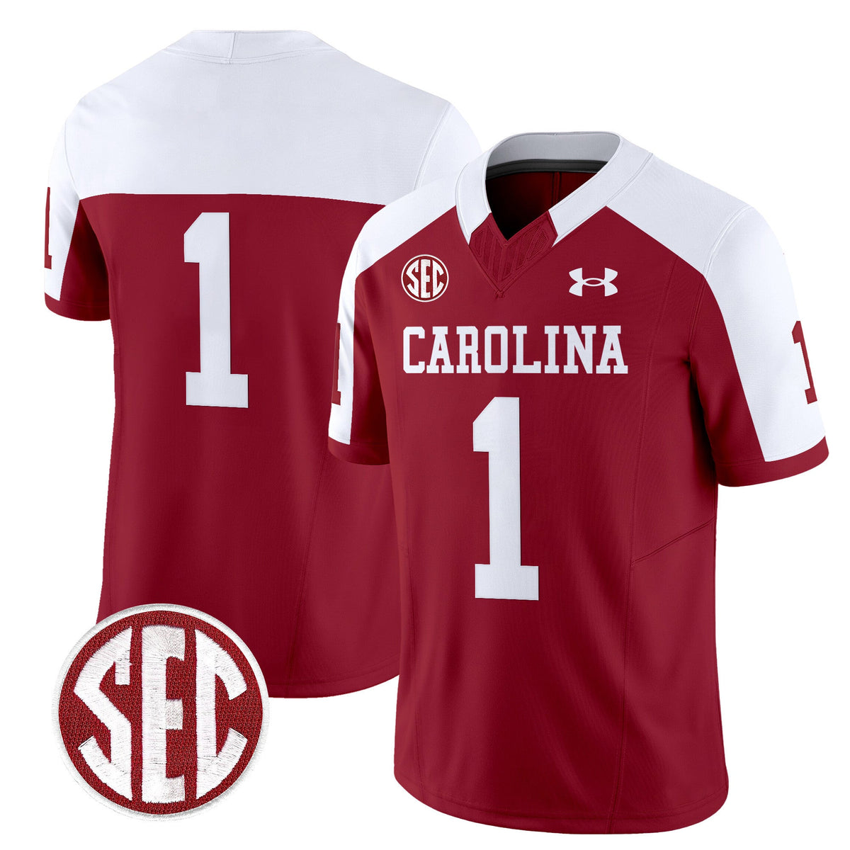 Men's South Carolina Gamecocks 1980 Throwback Vapor Limited Jersey - All Stitched - image 32