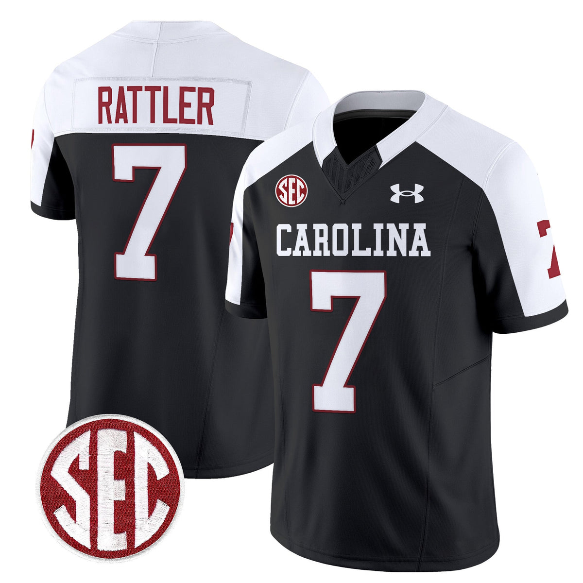 Men's South Carolina Gamecocks 1980 Throwback Vapor Limited Jersey - All Stitched - image 34