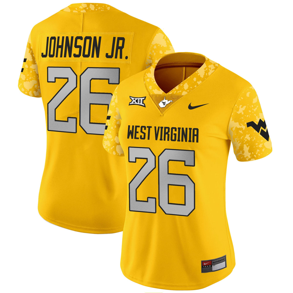 Women's West Virginia Mountaineers 2024 Vapor Limited Jersey V2 - All Stitched - image 44