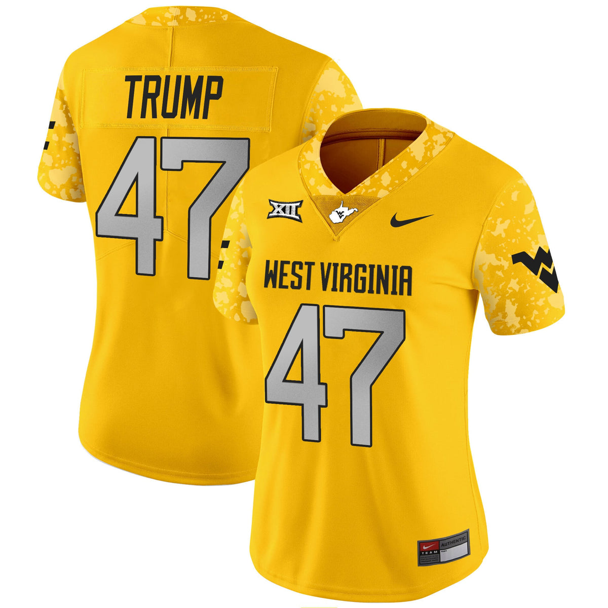 Women's West Virginia Mountaineers 2024 Vapor Limited Jersey V2 - All Stitched - image 17