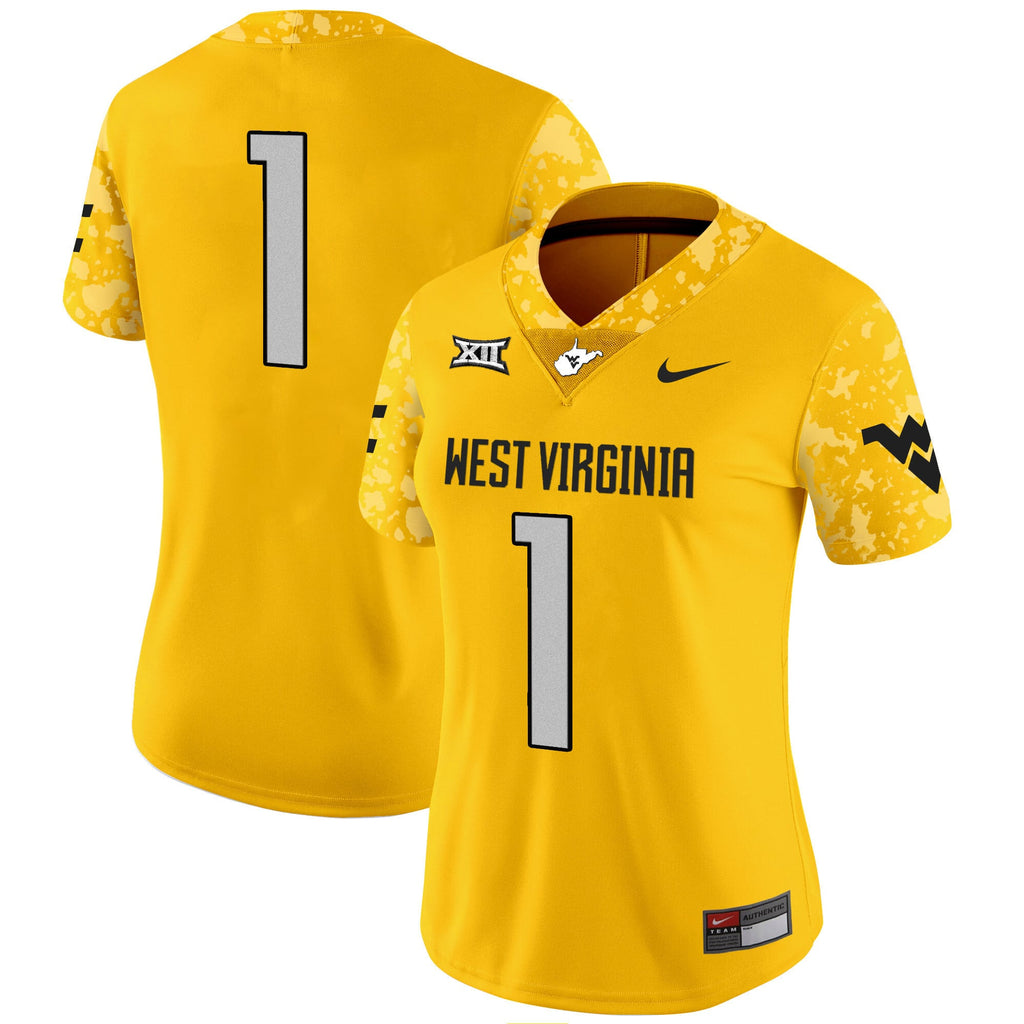 Women's West Virginia Mountaineers 2024 Vapor Limited Jersey V2 - All Stitched - image 45