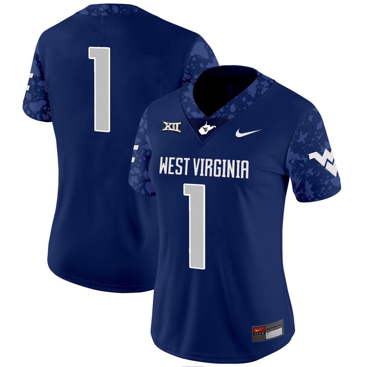 Women's West Virginia Mountaineers 2024 Vapor Limited Jersey V2 - All Stitched - image 50