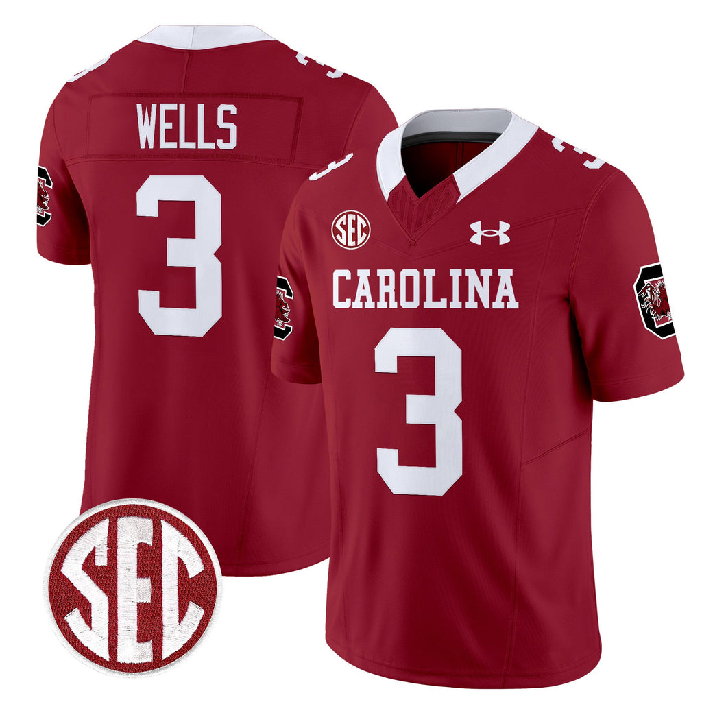 Men's South Carolina Gamecocks 1980 Throwback Vapor Limited Jersey V2 - All Stitched - image 3